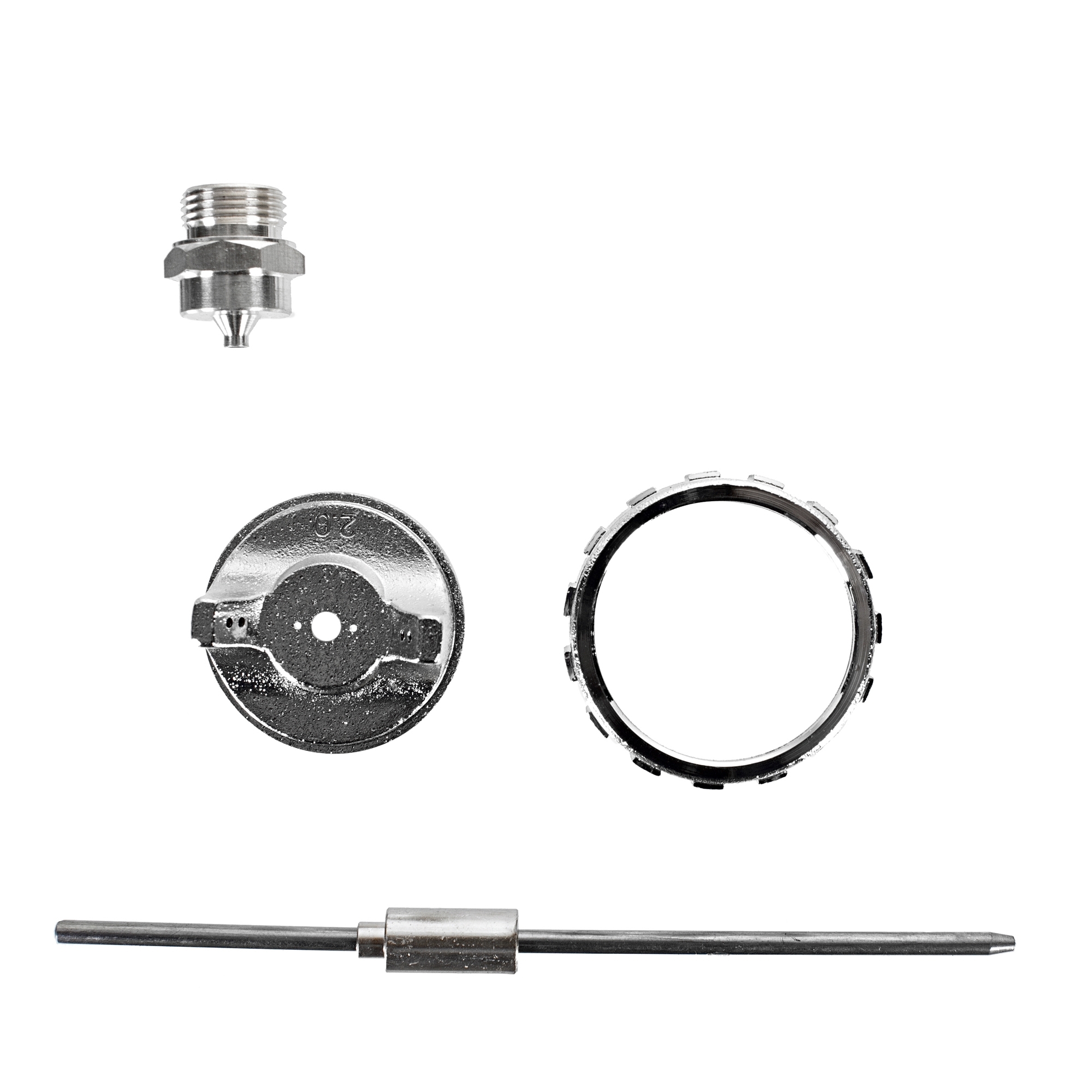 Изображение товара Набор запасных частей для краскораспылителя 2 мм ремонтный комплект