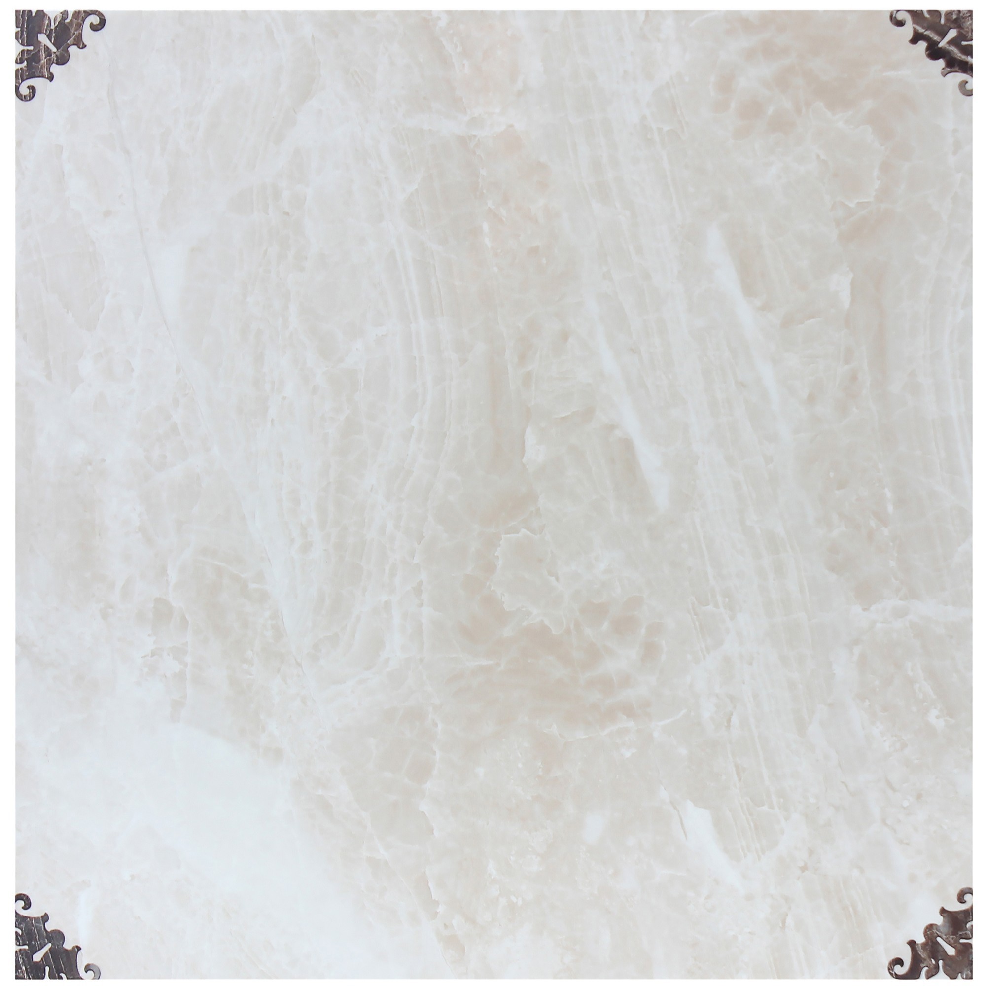 Изображение товара Плитка напольная Delma 33х33 см белая для кухни и ванной