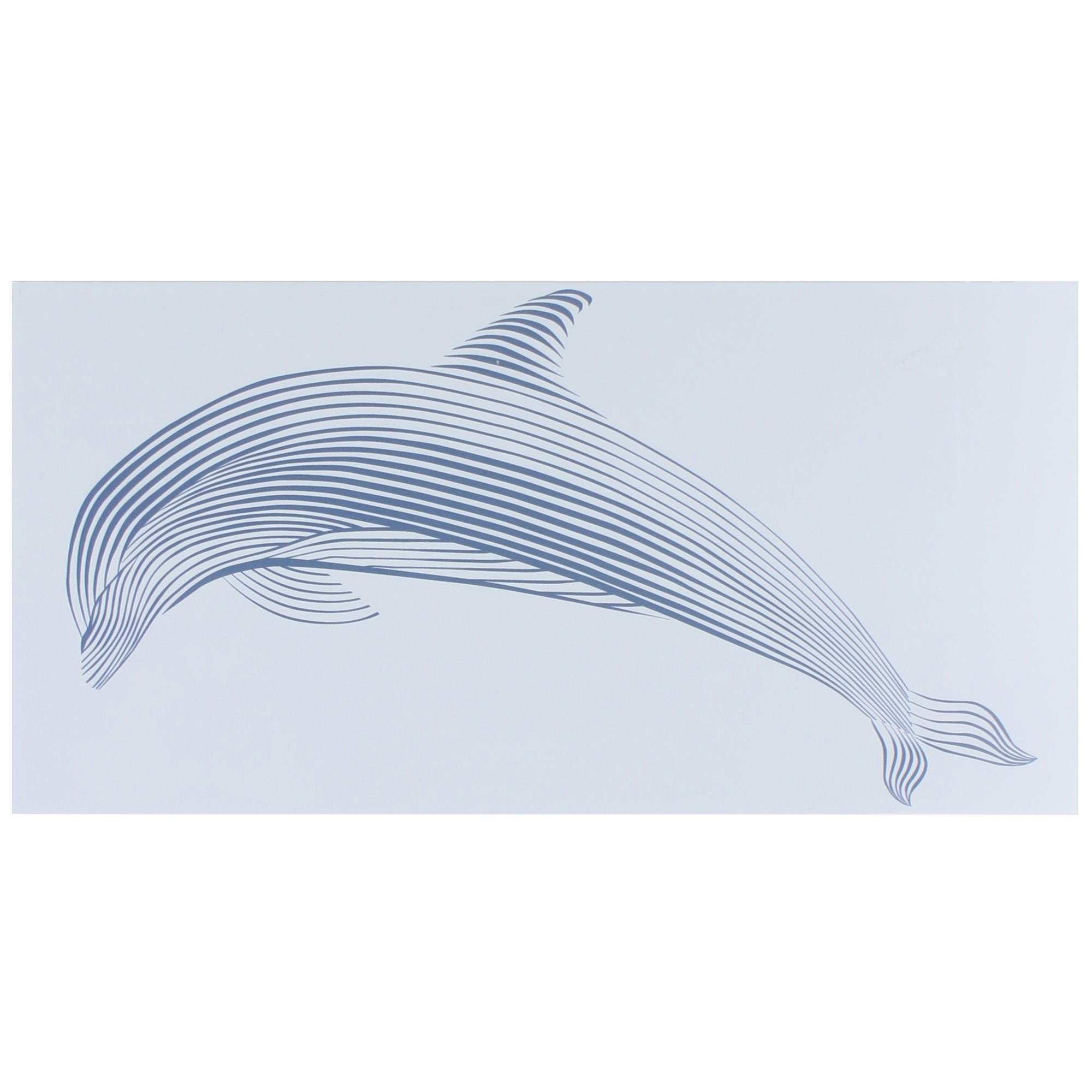 Изображение товара Декор «Марис Дельфин» 30х60 см цвет белый