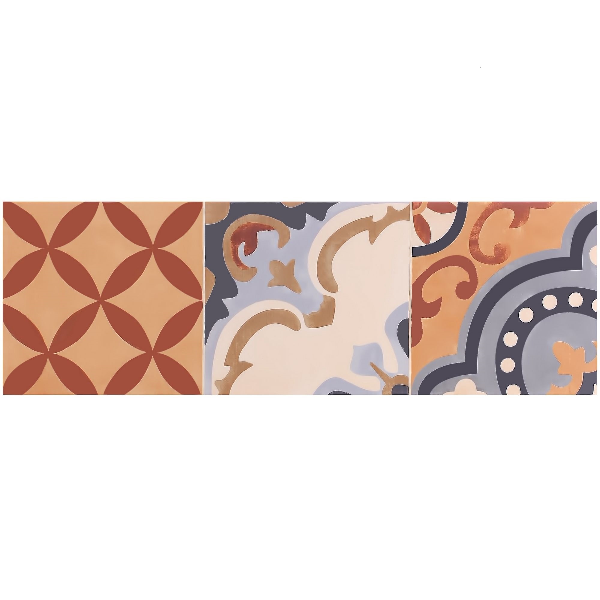 Изображение товара Декор Patchwood белый 20х60 см для стен и полов