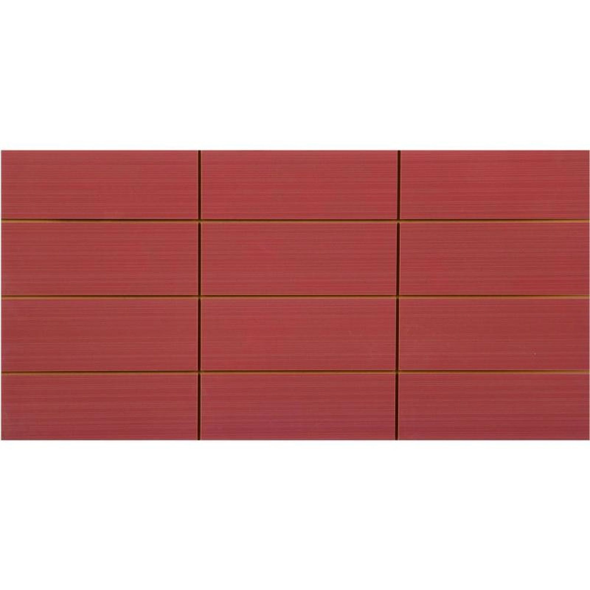 Изображение товара Фрэска 12 бордовая декоративная планка 20х40 см 7 мм