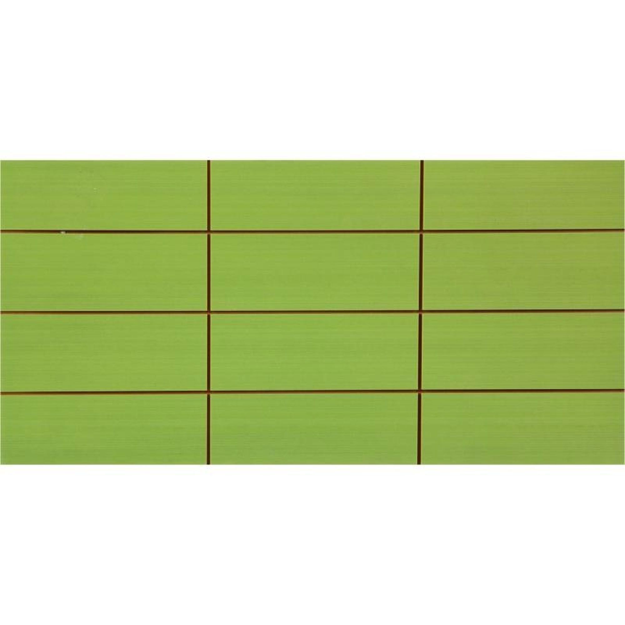 Изображение товара Вставка «Фрэска 12» 20х40 см цвет салатный