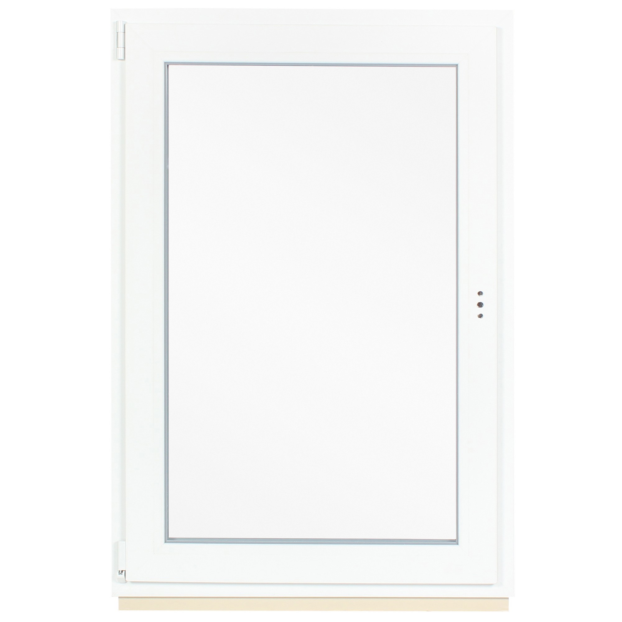 Изображение товара Окно ПВХ одностворчатое, 120x80 см, поворотно-откидное левое