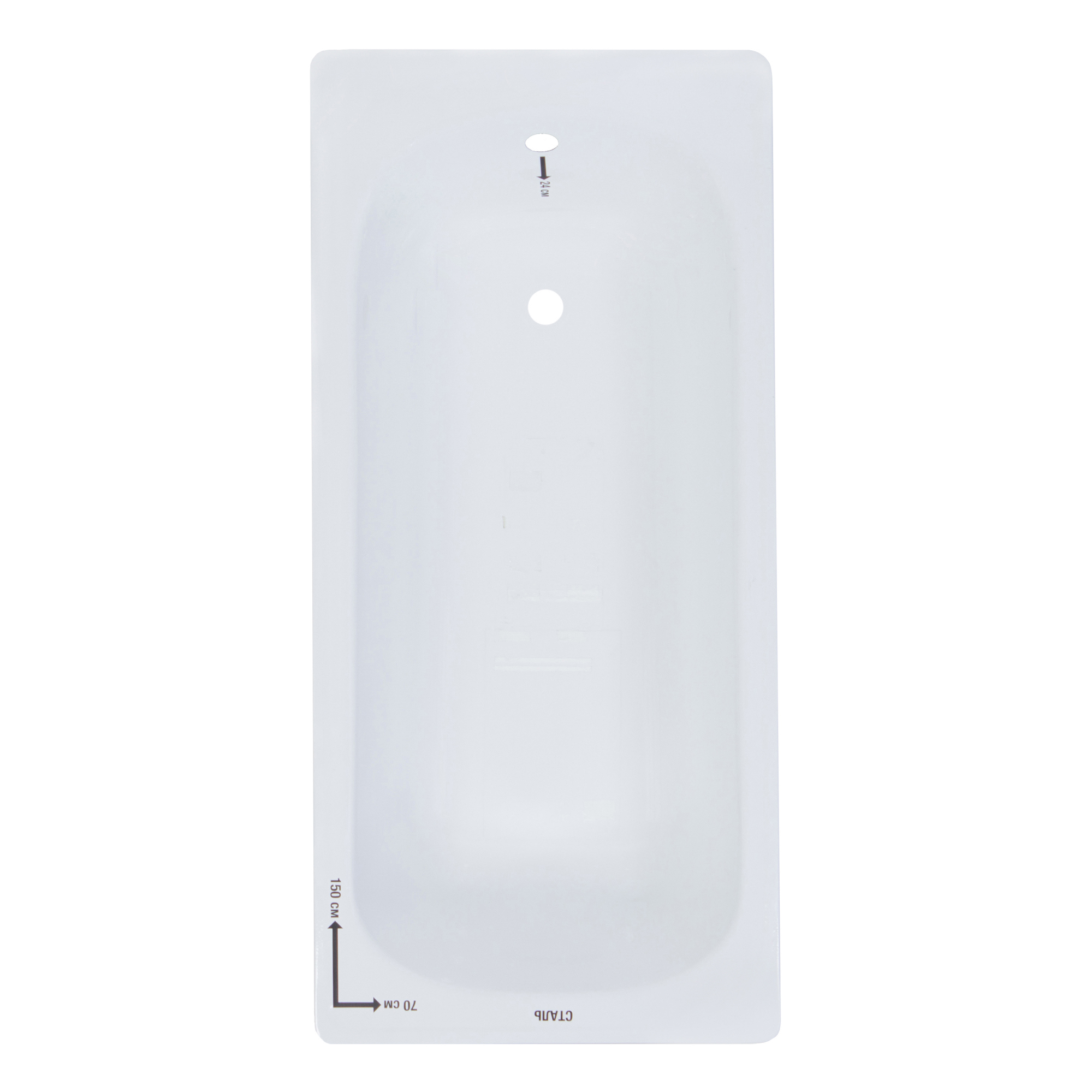 Изображение товара Ванна «Рио» сталь 150x70 см