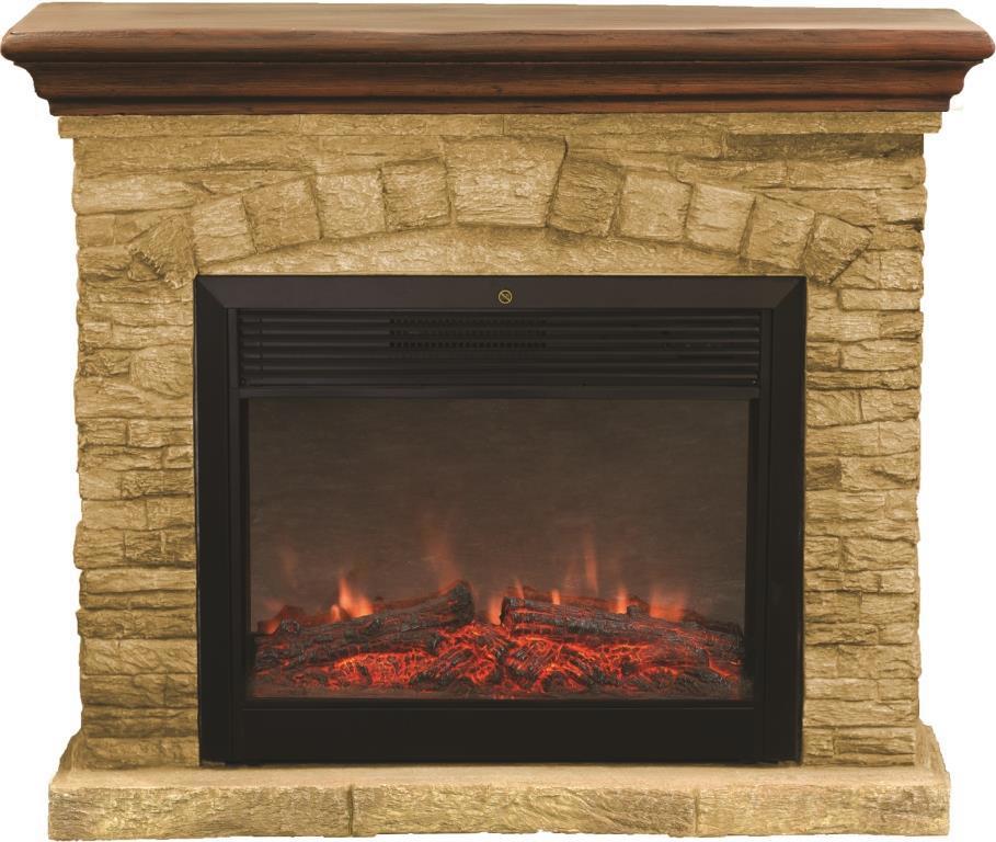 Изображение товара Электрокамин REALFLAME Elton Castle Area 1218 с 2D пламнем и пультом, для комнат до 20 м²