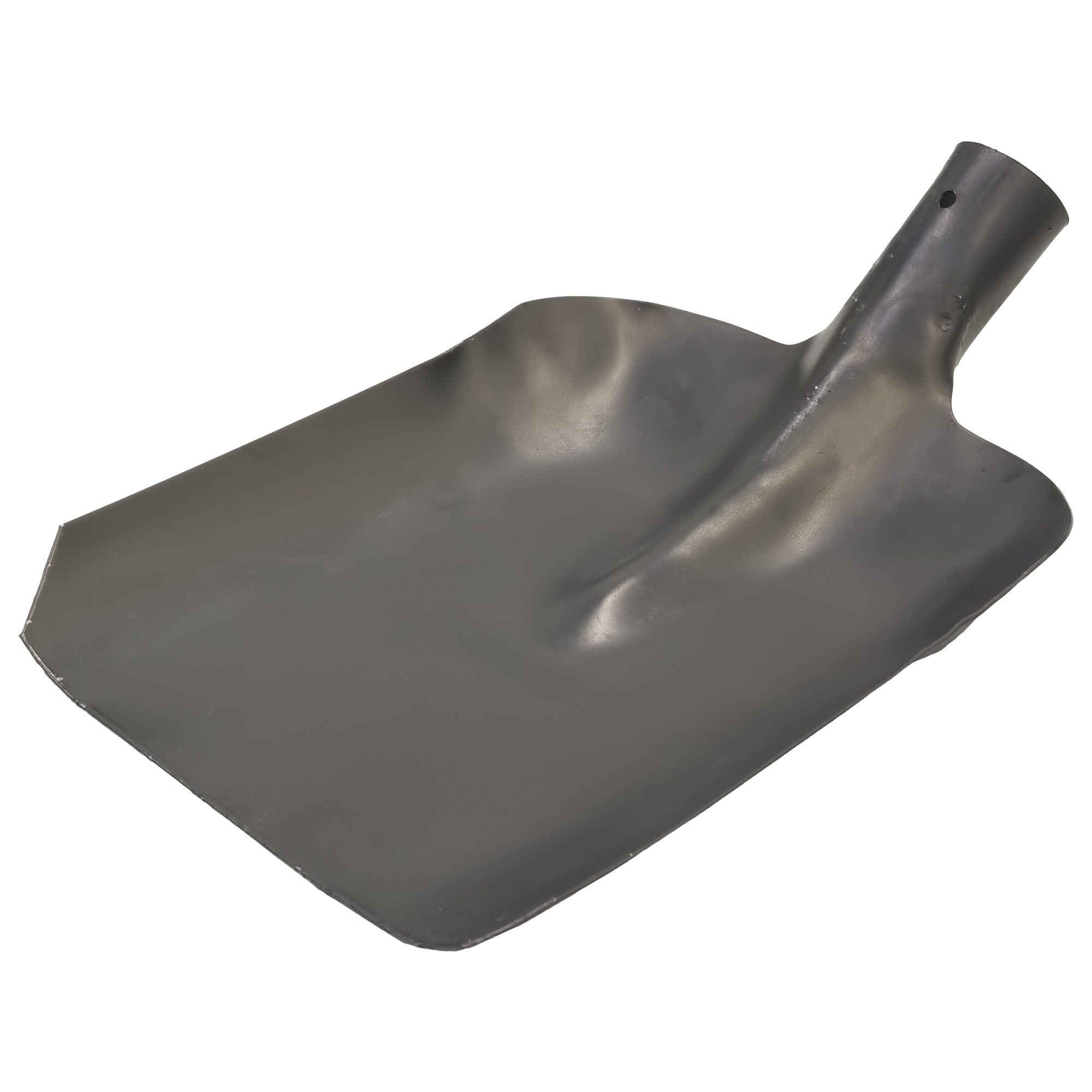 Изображение товара Металлическая совковая лопата для работы с почвой и снегом 34 см надежный инструмент