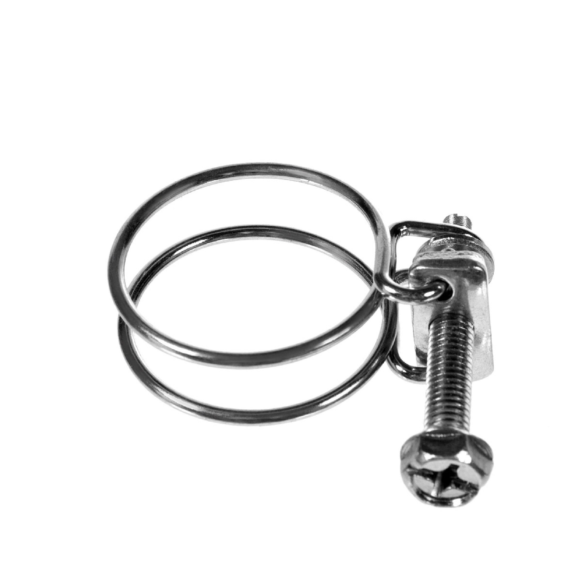 Изображение товара Хомут двойной стальной 25 мм, 2 шт.