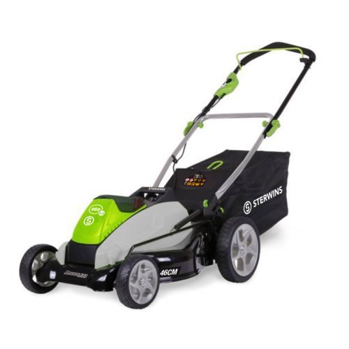 Изображение товара Газонокосилка аккумуляторная бесщеточная самоходная Sterwins  40 В 46 см 1x4 Ач АКБ и ЗУ не входит в комплект