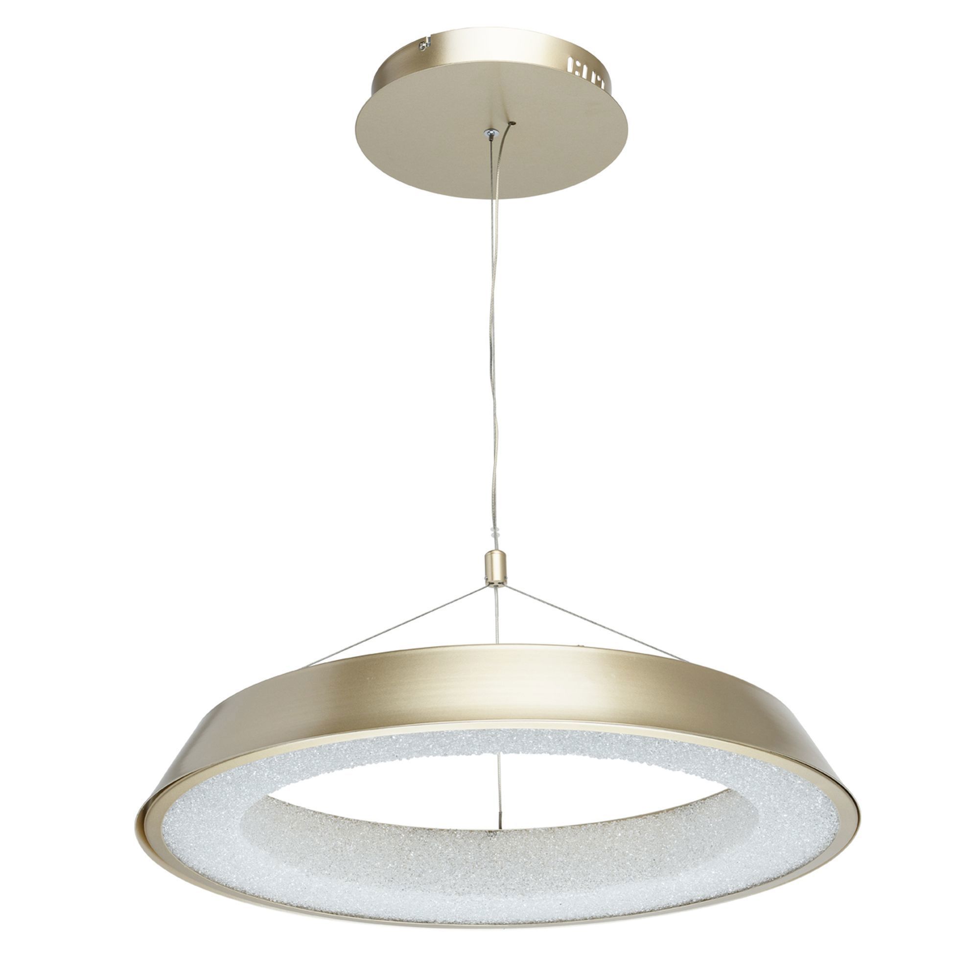 Изображение товара Светильник подвесной светодиодный «Перегрина» 15 м2 цвет золото