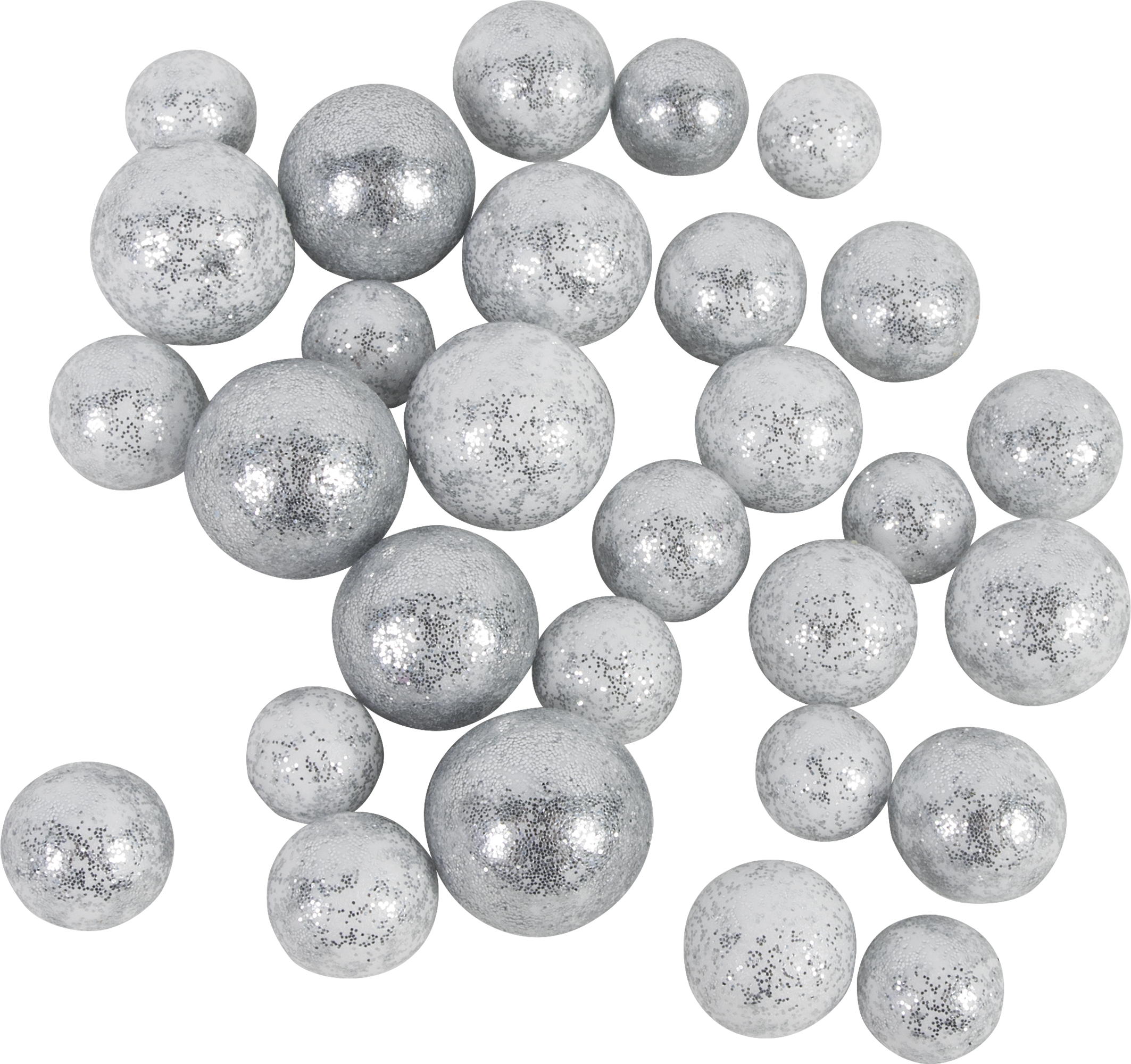 Изображение товара Снег искусственный серебристый 20 г из пенопласта