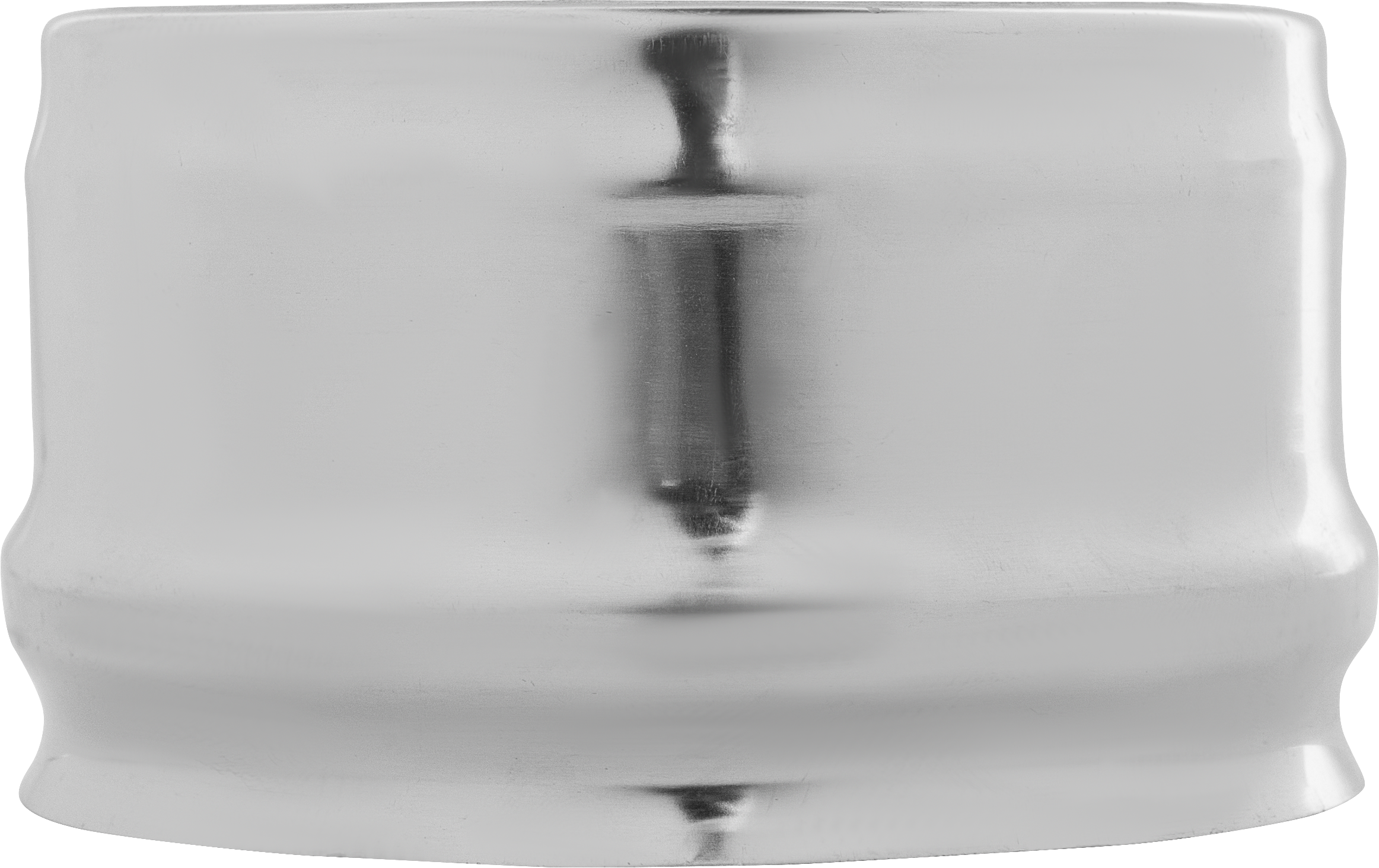 Изображение товара Заглушка внешняя для трубы Corax 430/0.5 мм D110 мм из нержавеющей стали