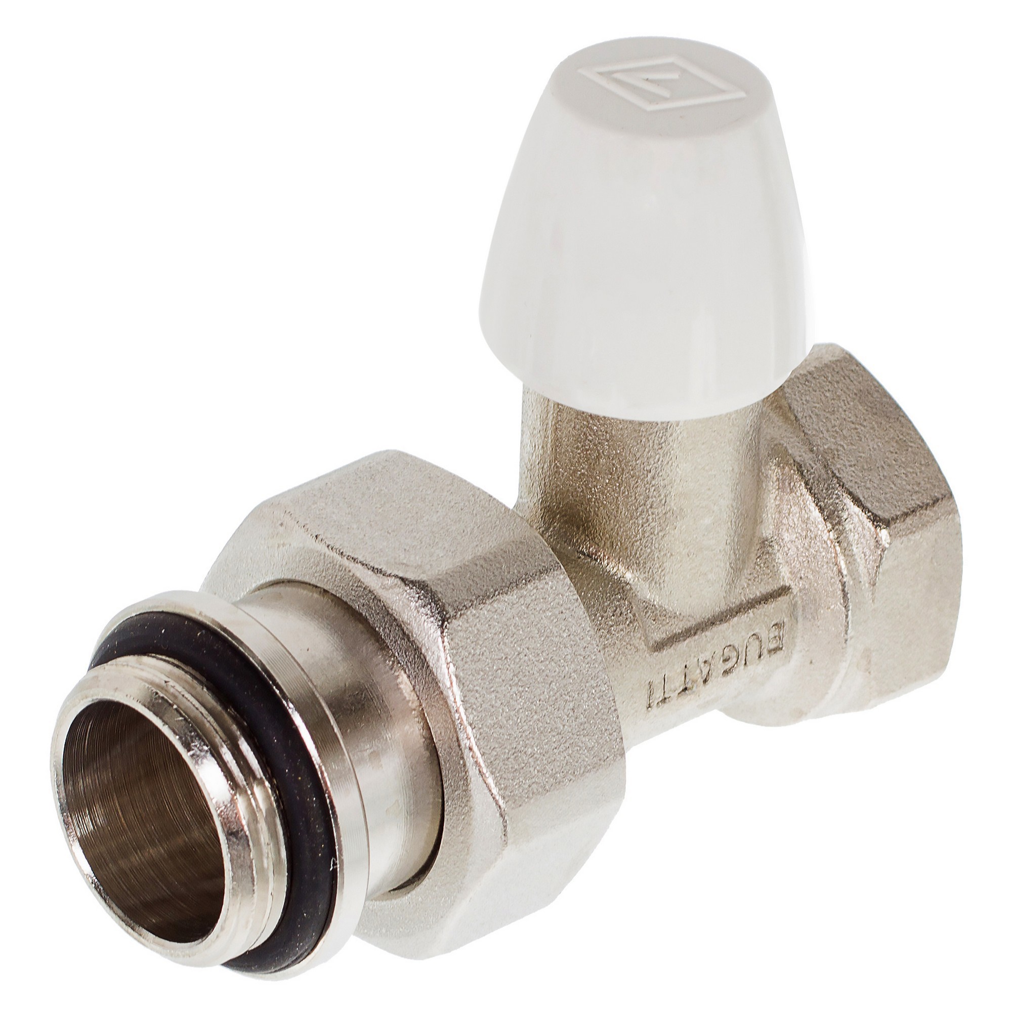 Изображение товара Клапан для радиатора Bugatti 3/4 дюйма латунь запорный прямой Италия