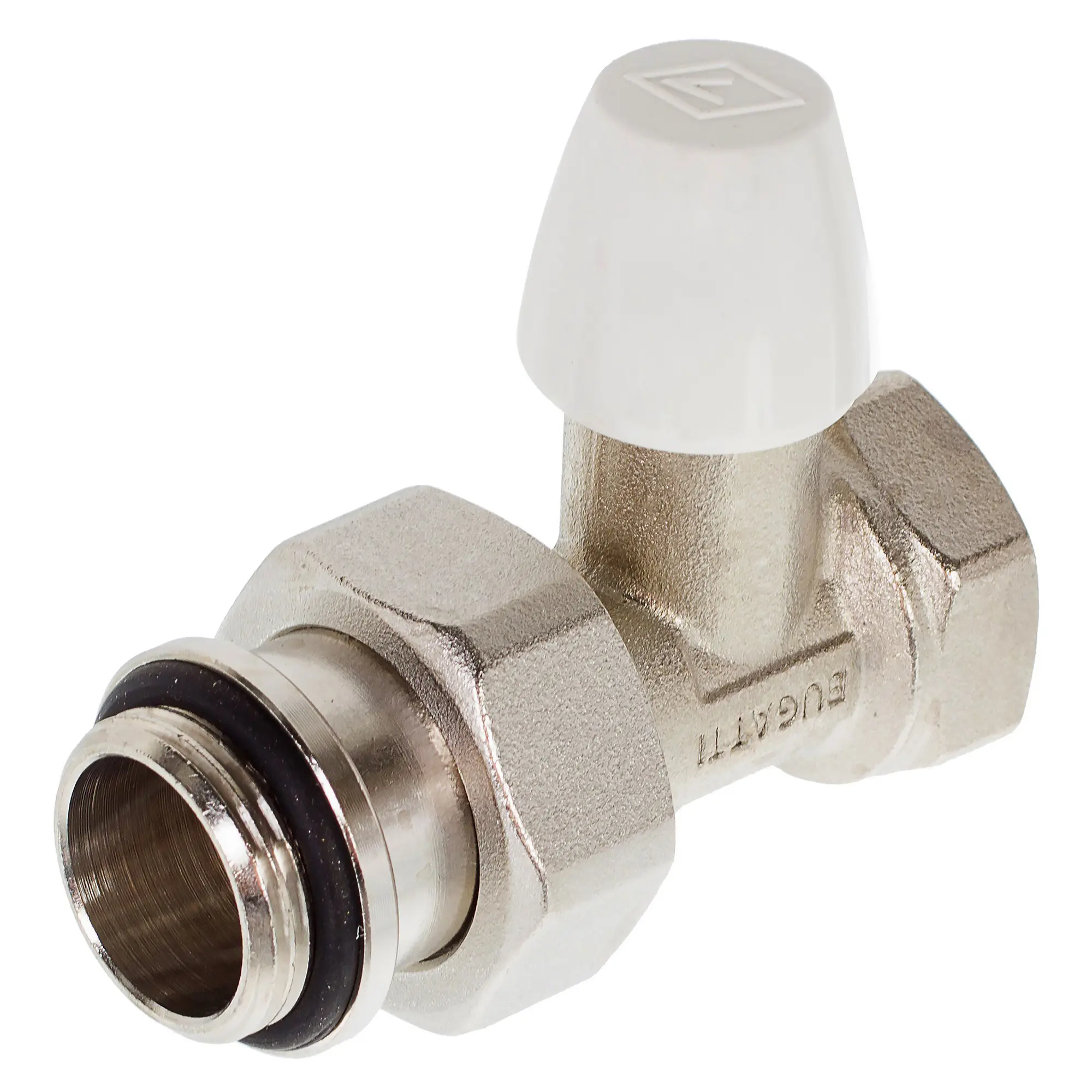 Клапан для радиатора запорный прямой Bugatti 3/4" латунь