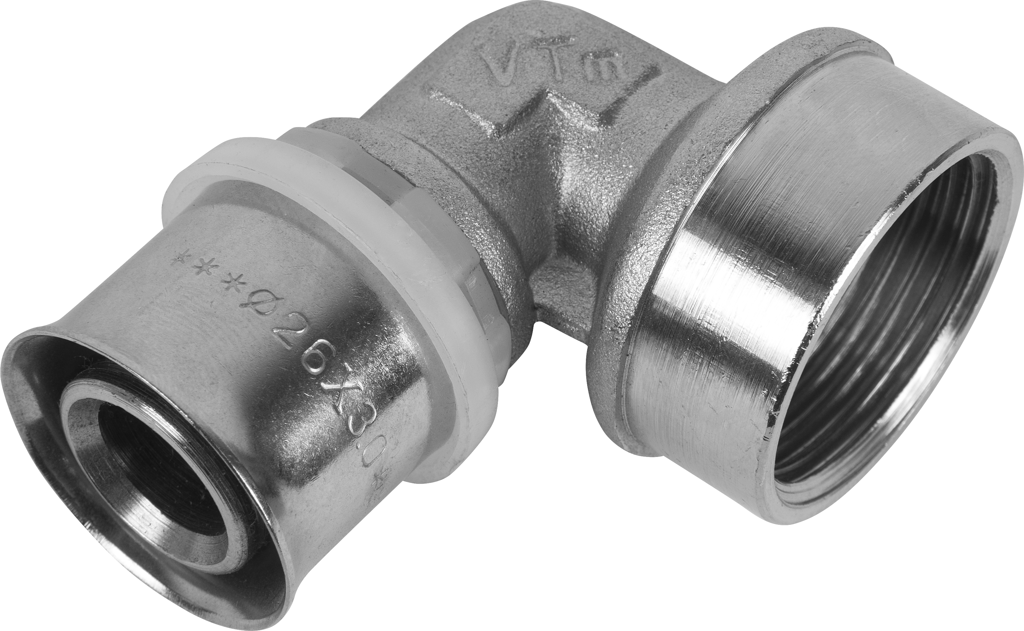 Изображение товара Угол комбинированный 90° Valtec 1"x26 мм ВР латунь VTM.252.N.002606