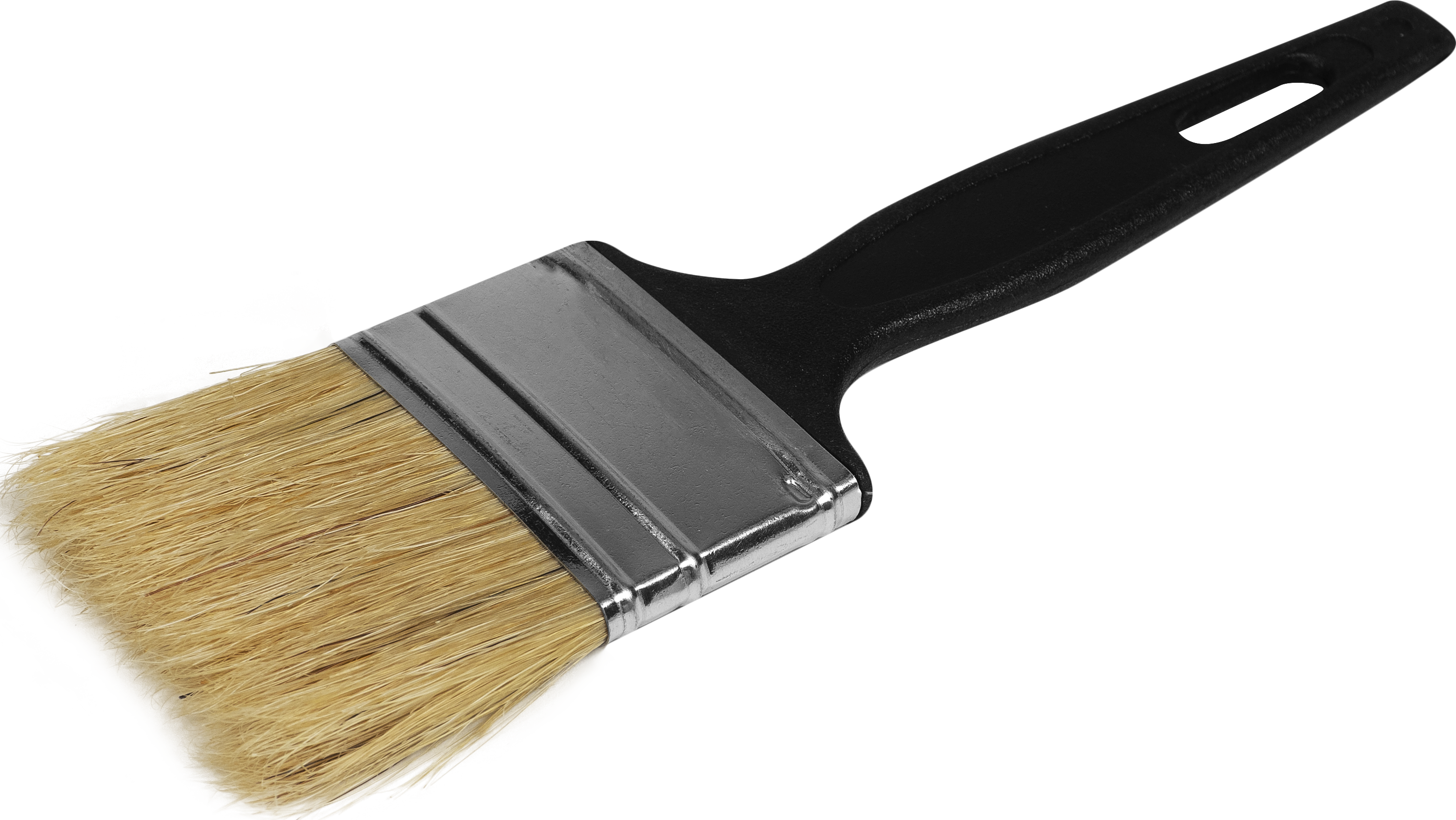 Изображение товара Кисть флейцевая для водных красок Сибртех 50 мм натуральная щетина