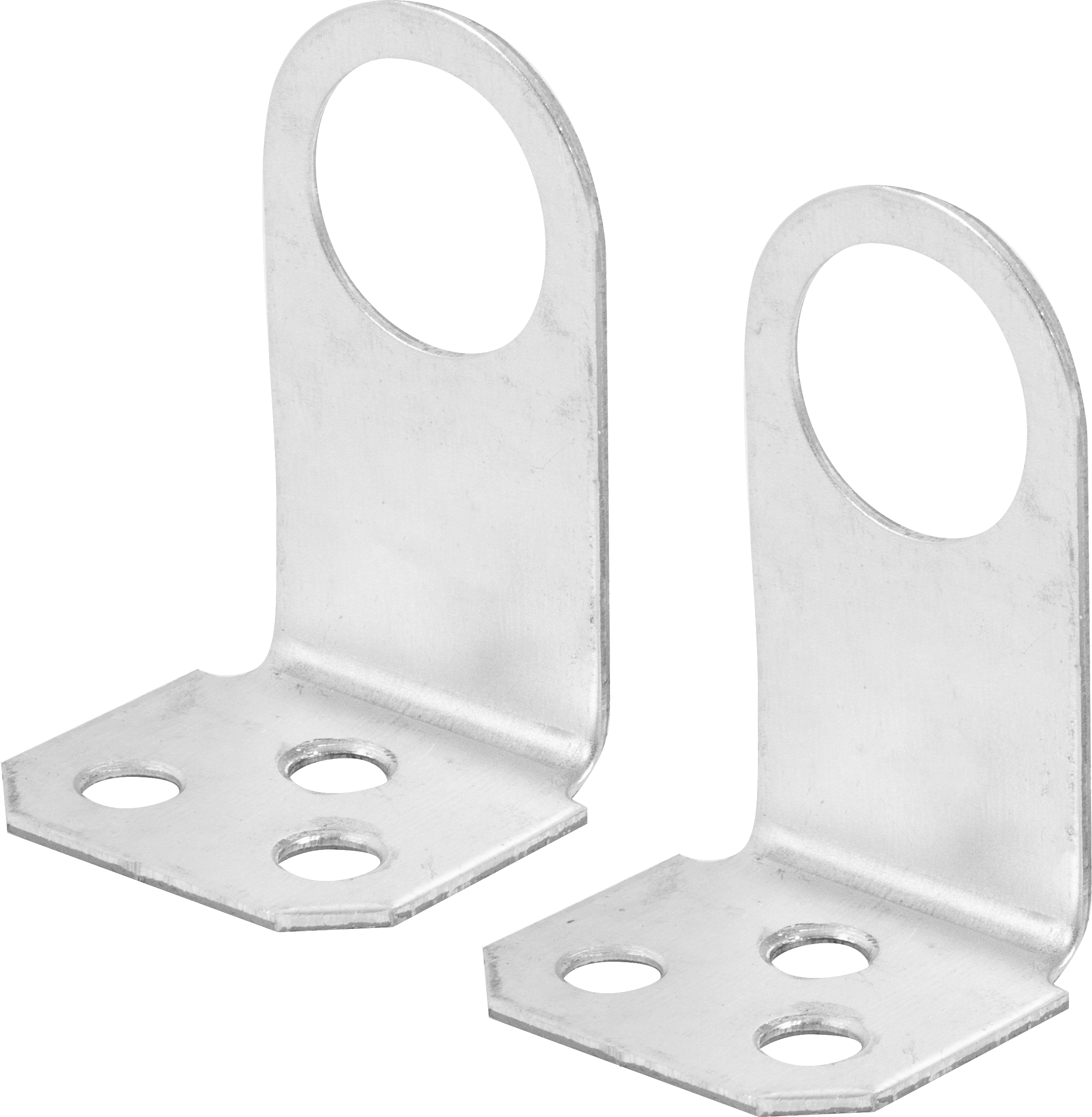 Проушина для замка угловая 25x45x30x1.2 мм оцинкованная сталь