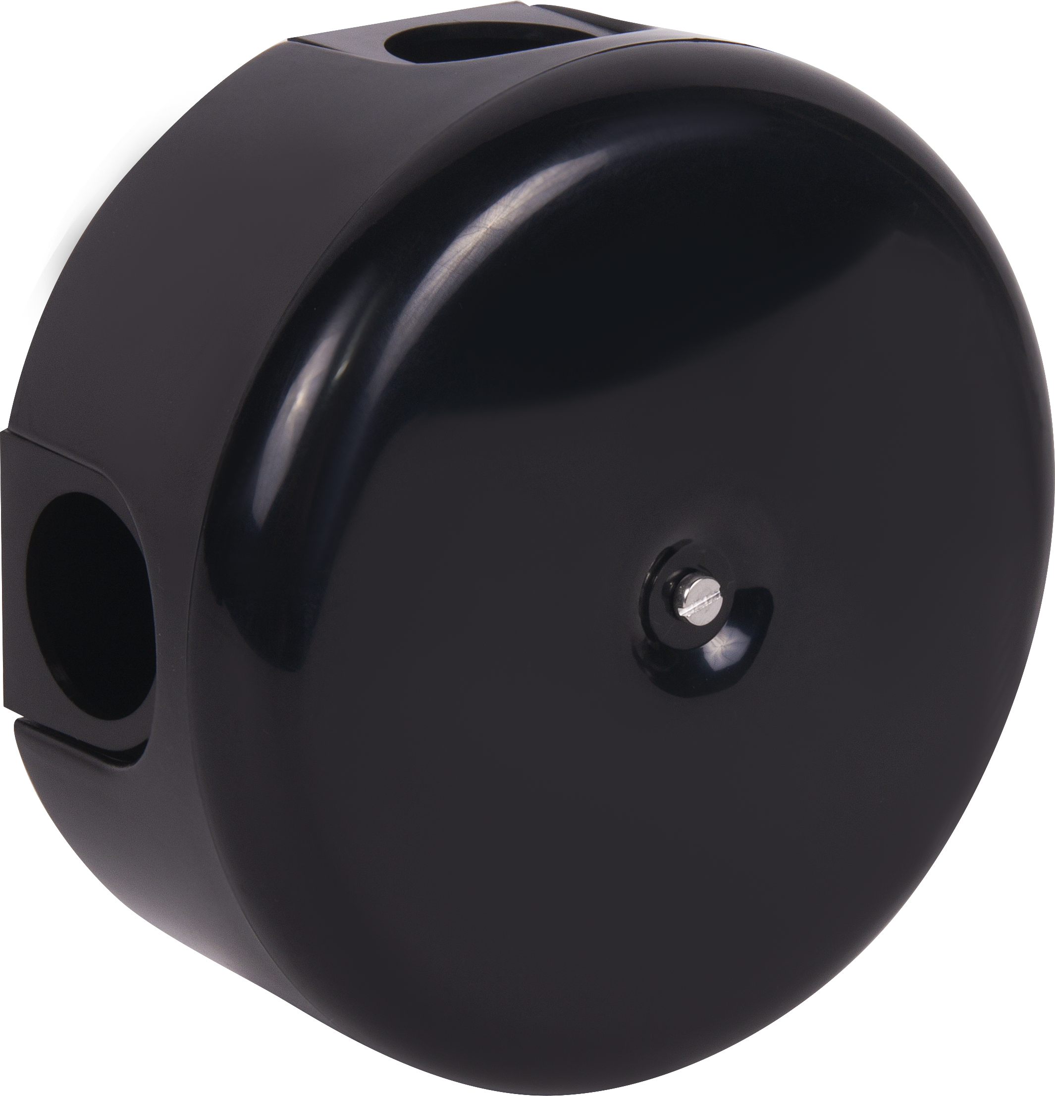 Распределительная коробка открытая Electraline Bironi D110x50 мм 4 ввода IP20 цвет чёрный