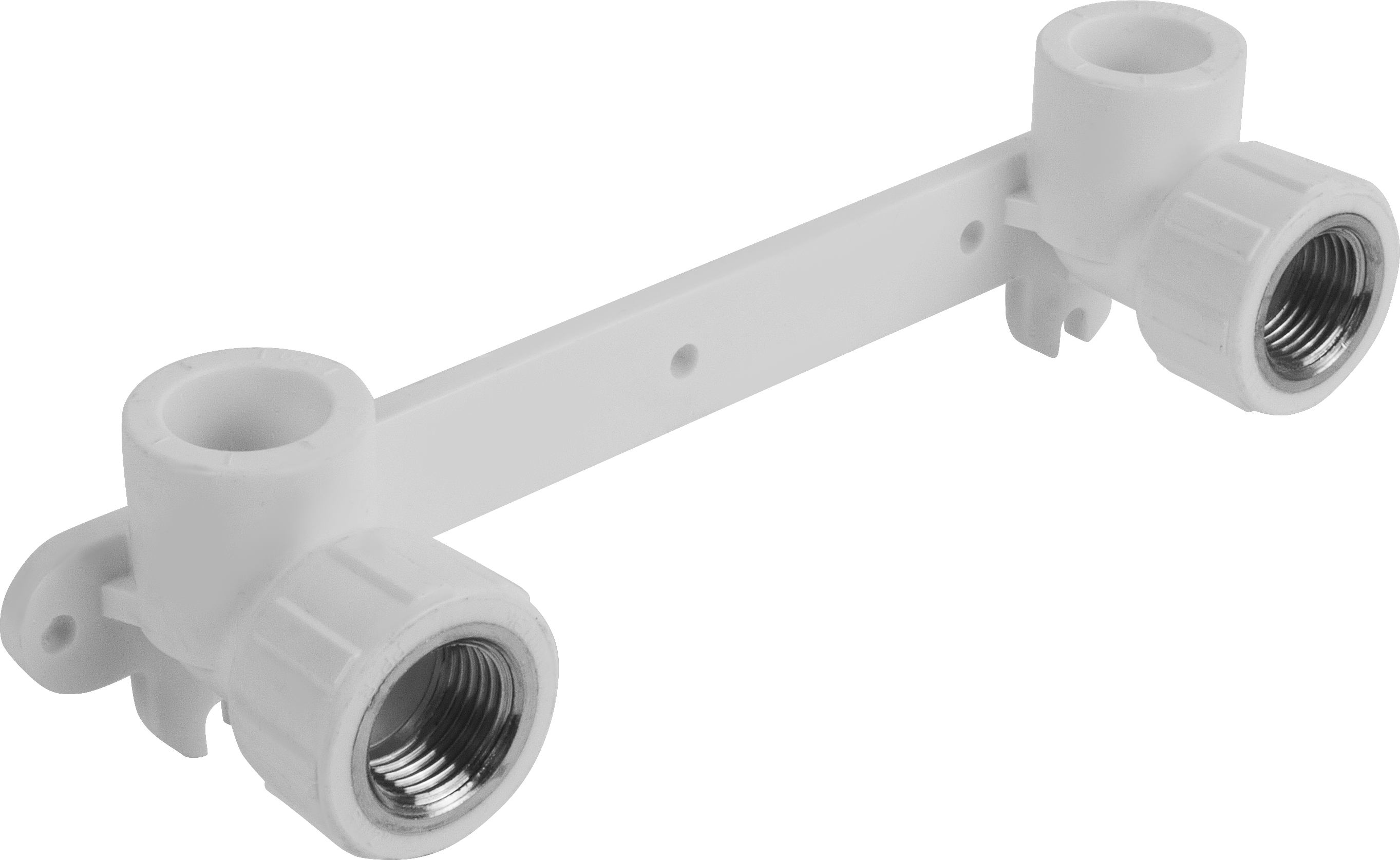 Изображение товара Планка для смесителя 20x1/2 ВР из полипропилена для ванной комнаты