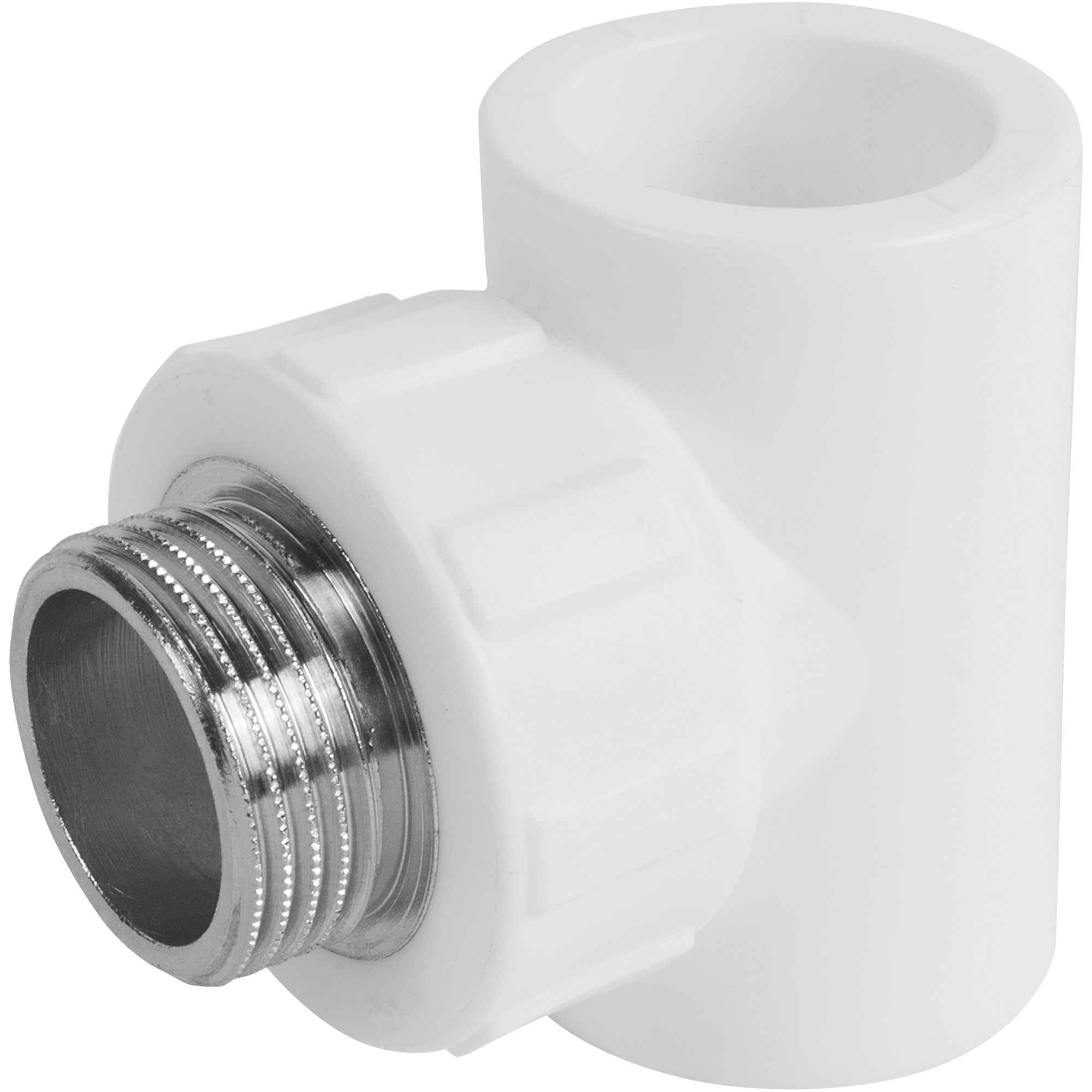 Изображение товара Тройник комбинированный ПОЛИТЭК 32x1"x32 мм для водопровода и отопления