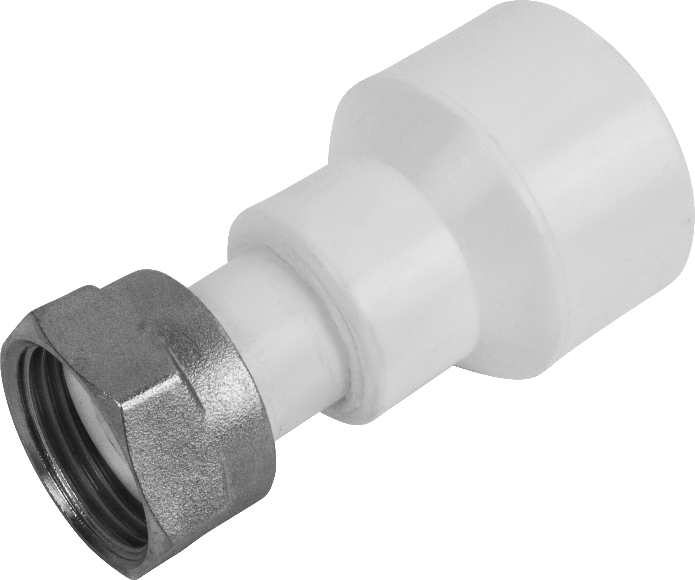 Изображение товара Муфта комбинированная РВК 3/4x32 мм ВР полипропилен латунь для водоснабжения и отопления