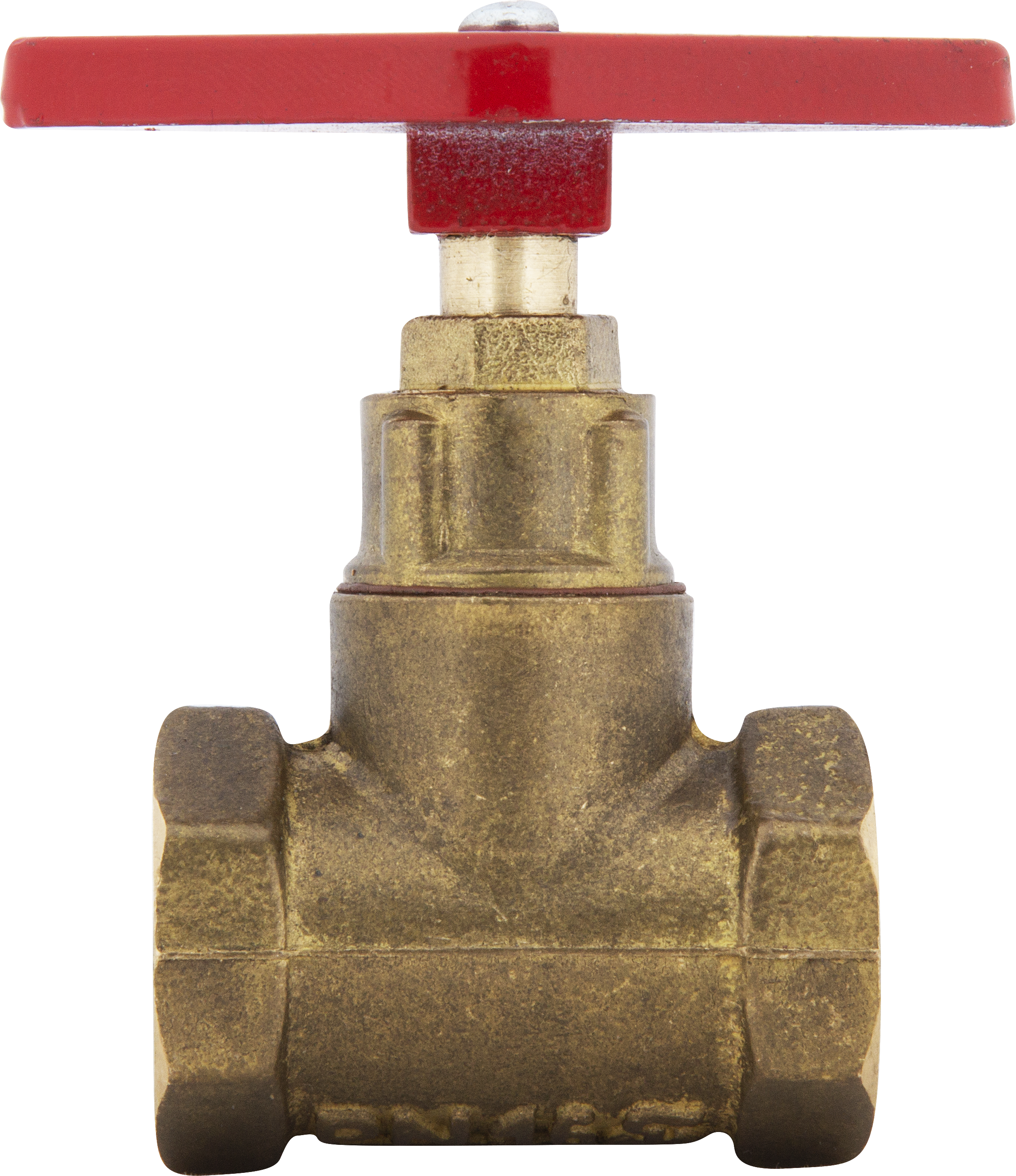 Вентиль запорный Santechsystems 15б1п DN15 PN16 1/2" ВР ручка барашек латунь - 1