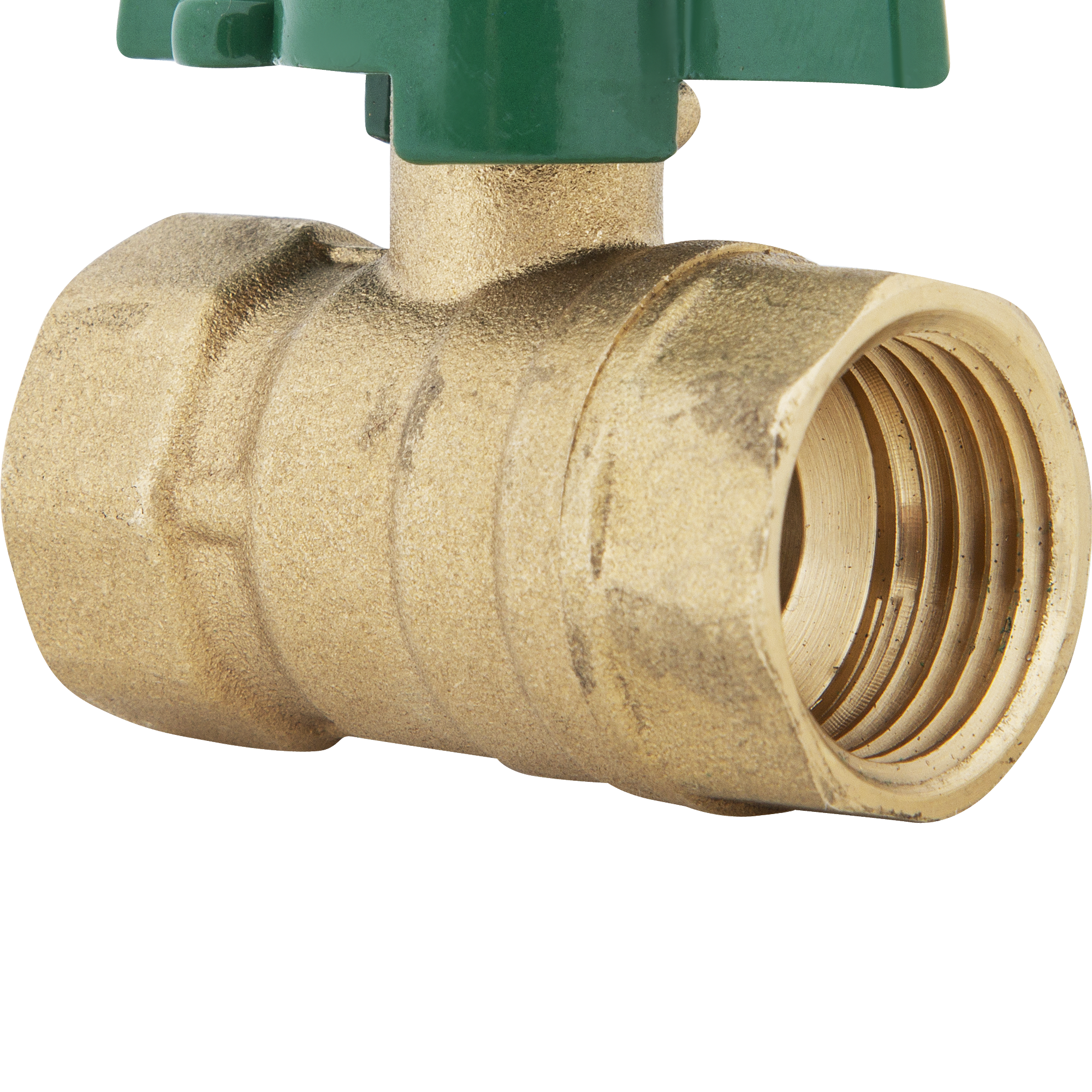 Вентиль запорный Santechsystems 15б1п DN15 PN16 1/2" ВР ручка барашек латунь - 3