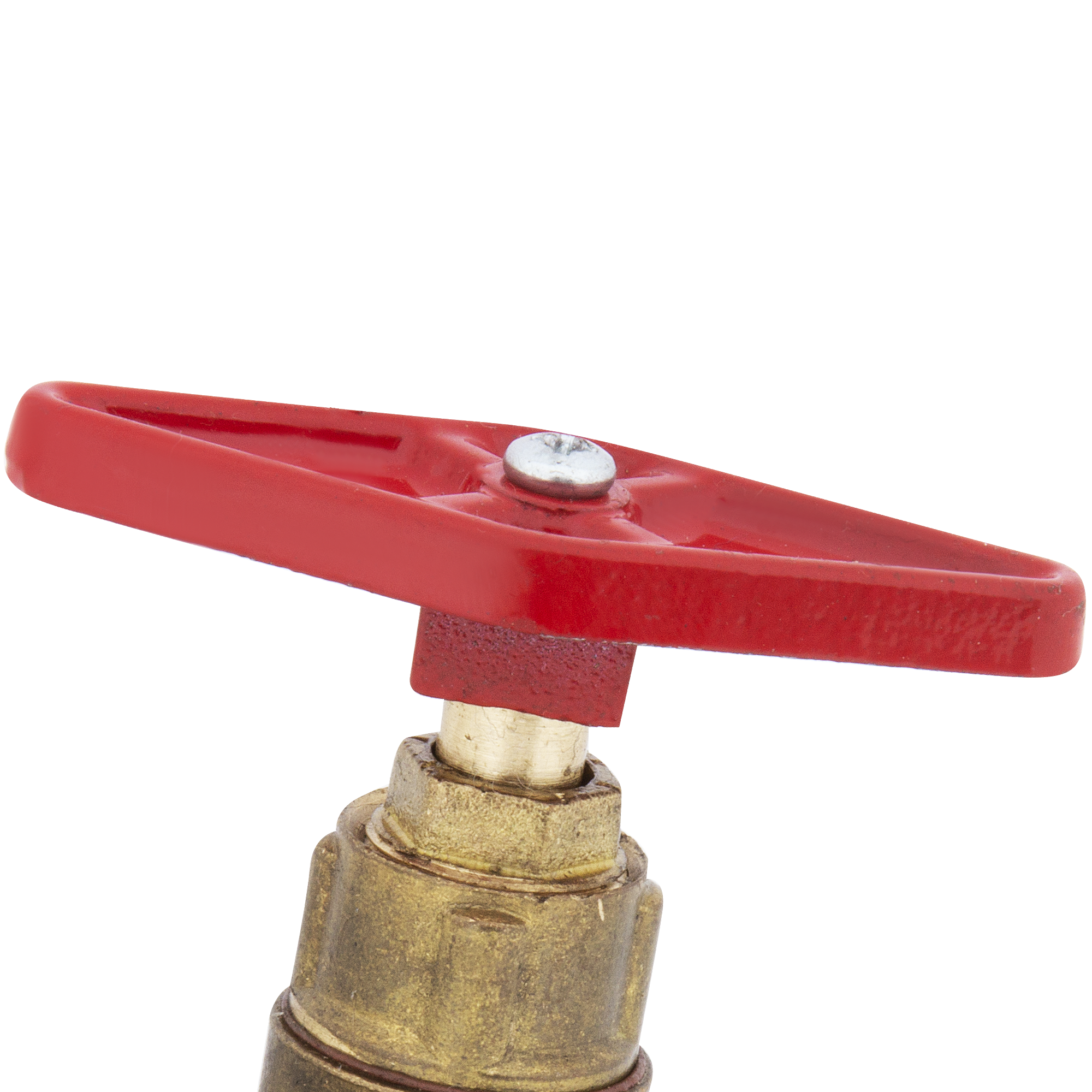 Вентиль запорный Santechsystems 15б1п DN15 PN16 1/2" ВР ручка барашек латунь - 2