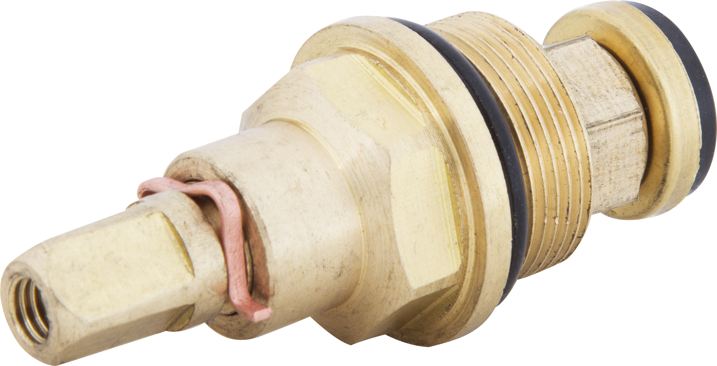 Изображение товара Кран-букса резиновая 1 18 мм латунь для двуручковых смесителей