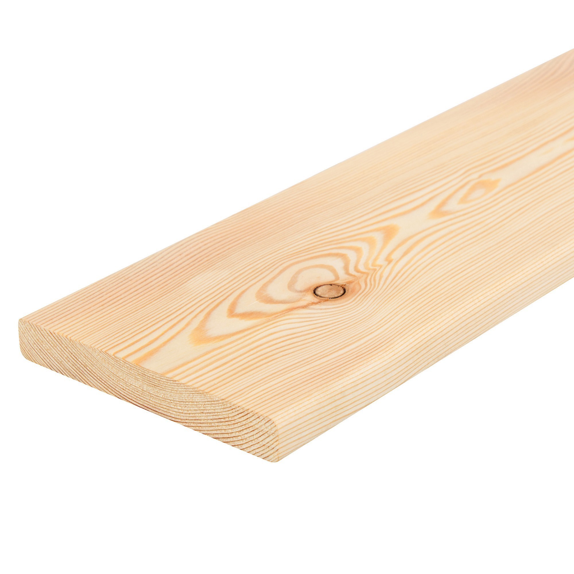 Изображение товара Планкен прямой Оптима 2000x140x20 мм лиственница, 5 шт.