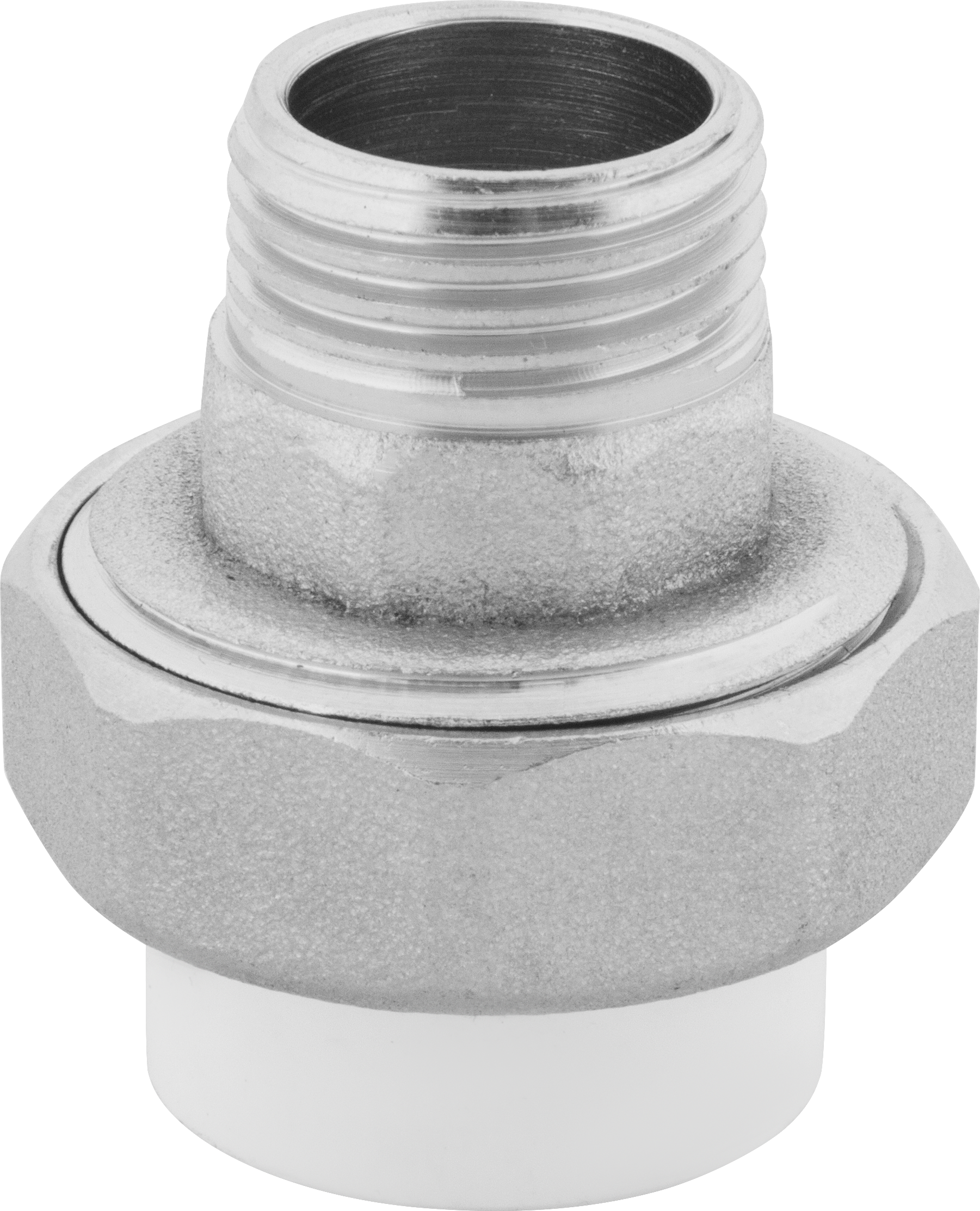 Изображение товара Муфта разъемная Политэк 1/2"x20 мм НР полипропилен