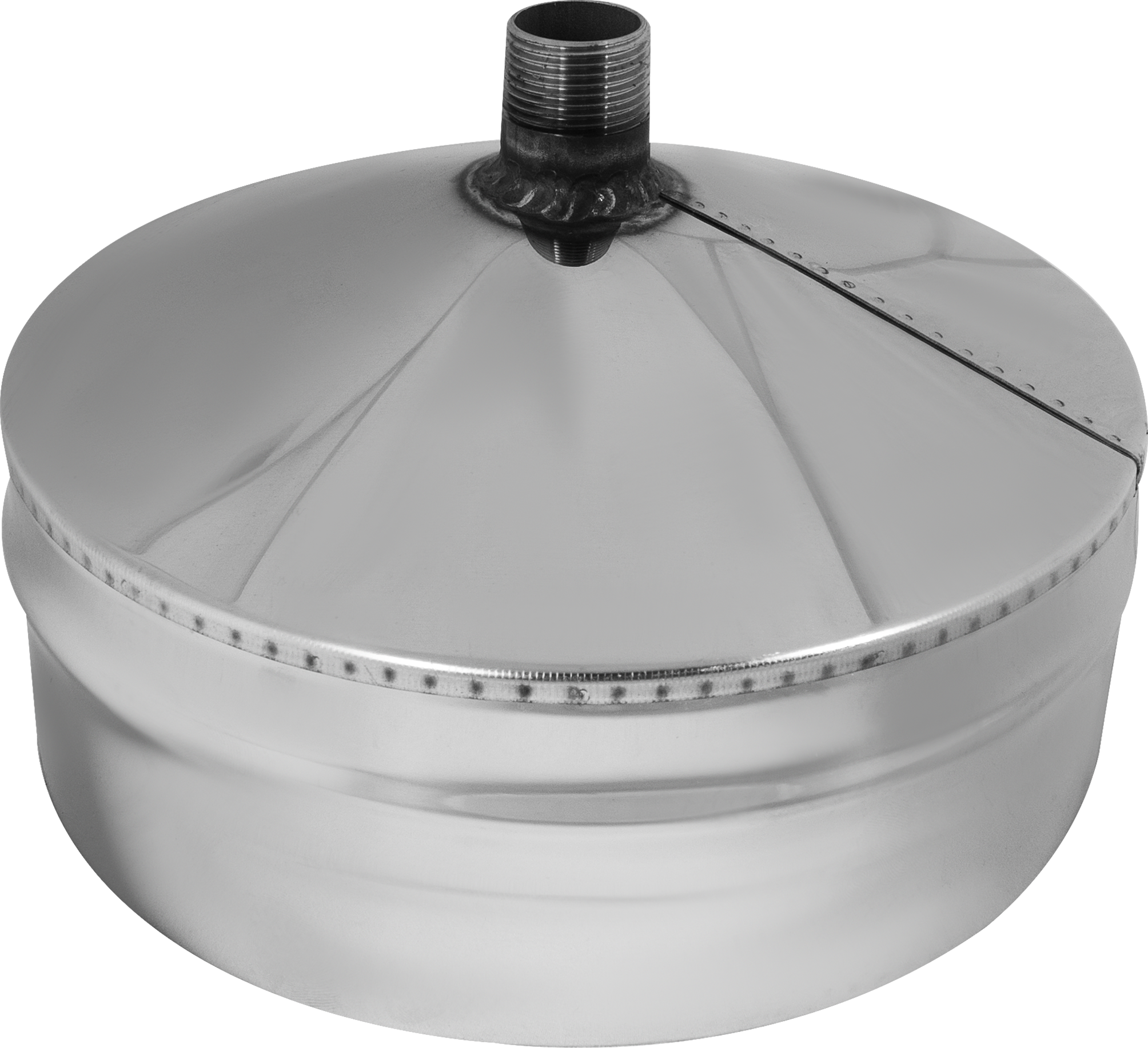 Изображение товара Отвод конденсата для сэндвича Corax 430 диаметр 210 мм 0.5 мм толщина