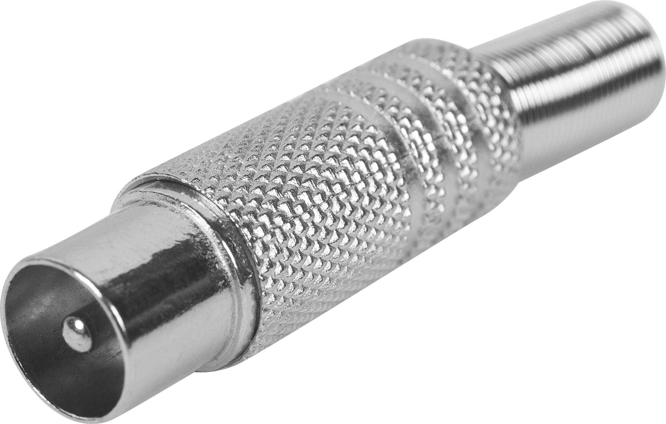 Изображение товара Металлический антенный штекер с защитой IP20 для надежного подключения