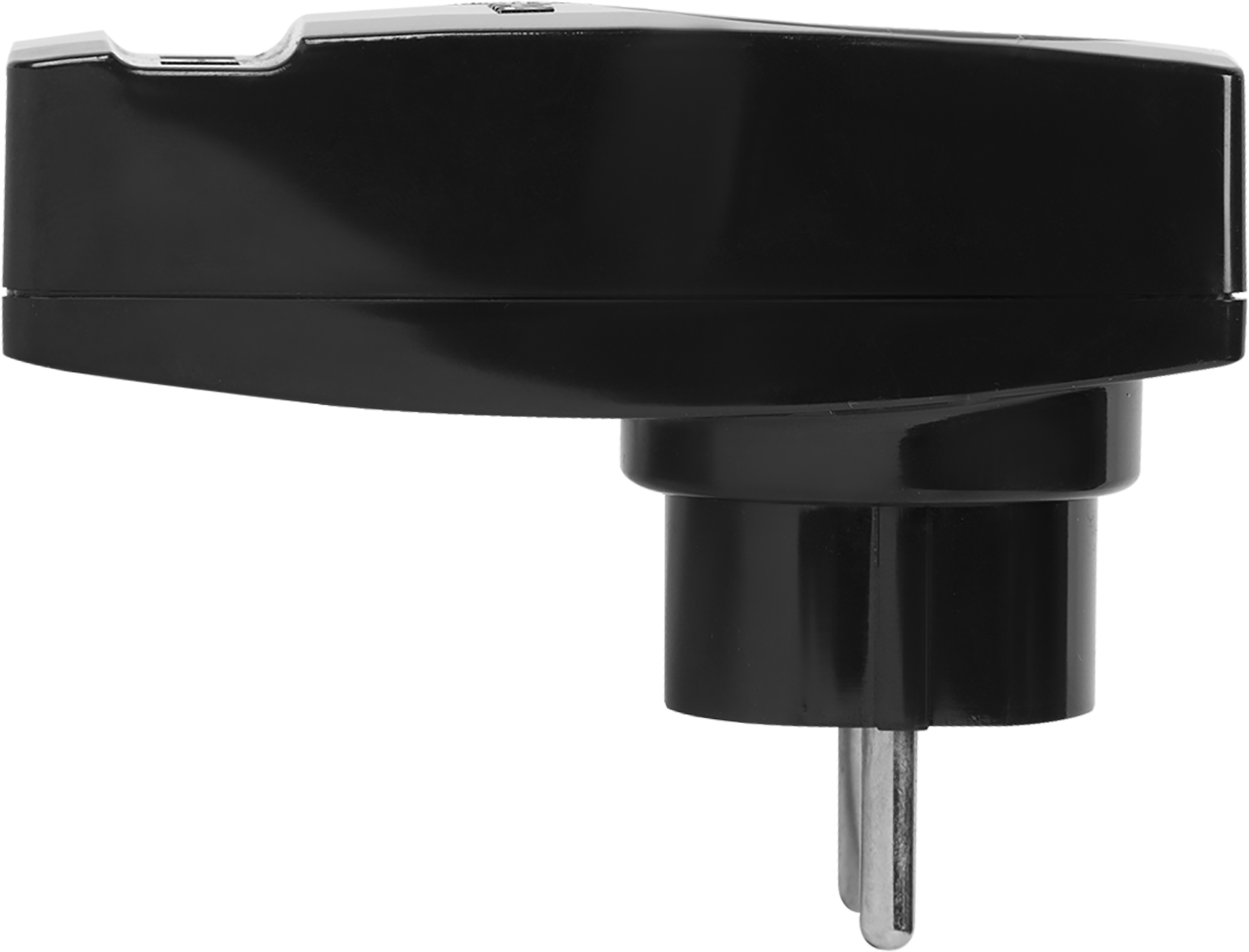 Разветвитель Эра SP-1e 1 розетка с заземлением 16 А 2 USB 2.1 А цвет черный - 3