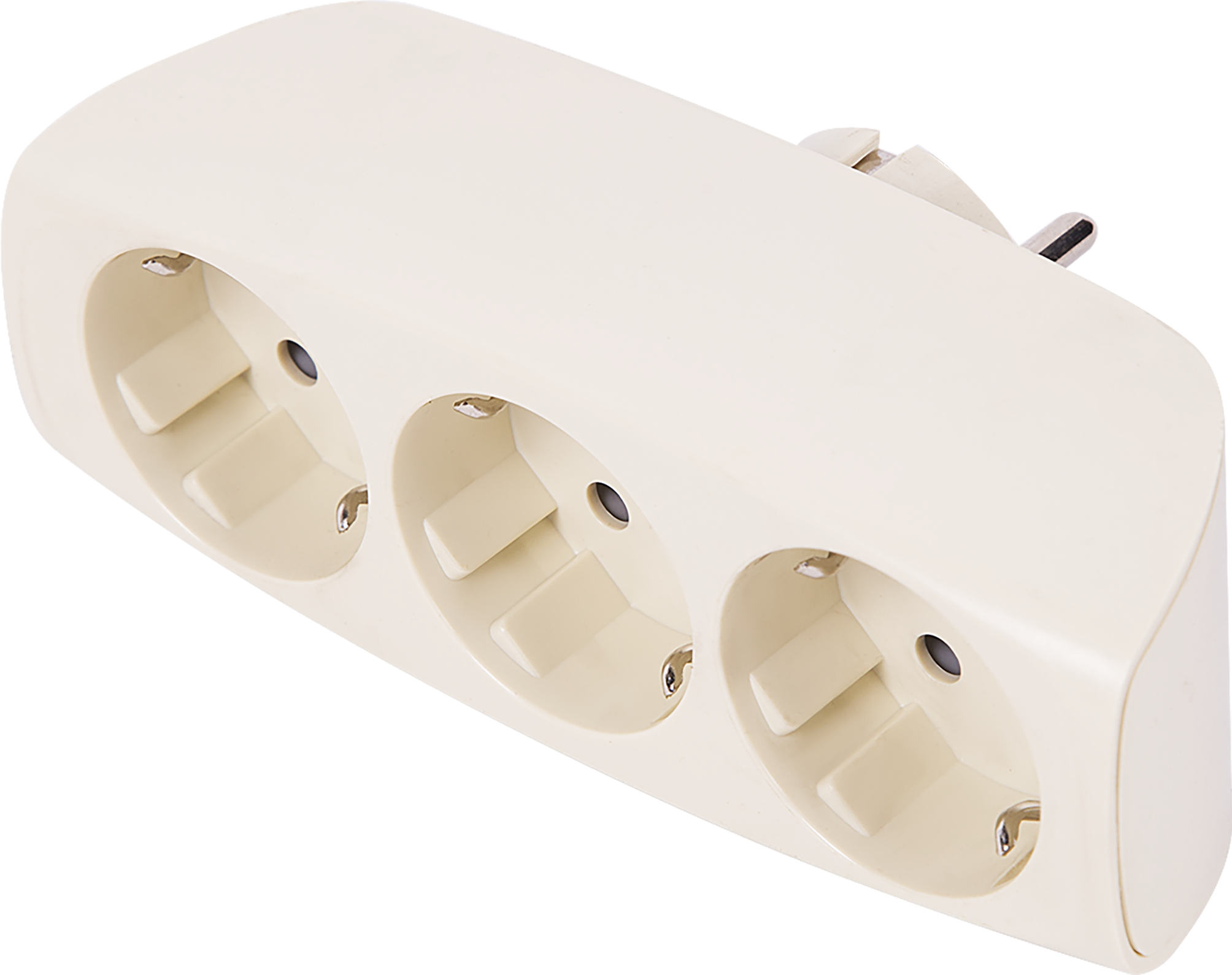 Изображение товара Разветвитель Эра SP-3e 3 розетки с заземлением 16 А цвет бежевый