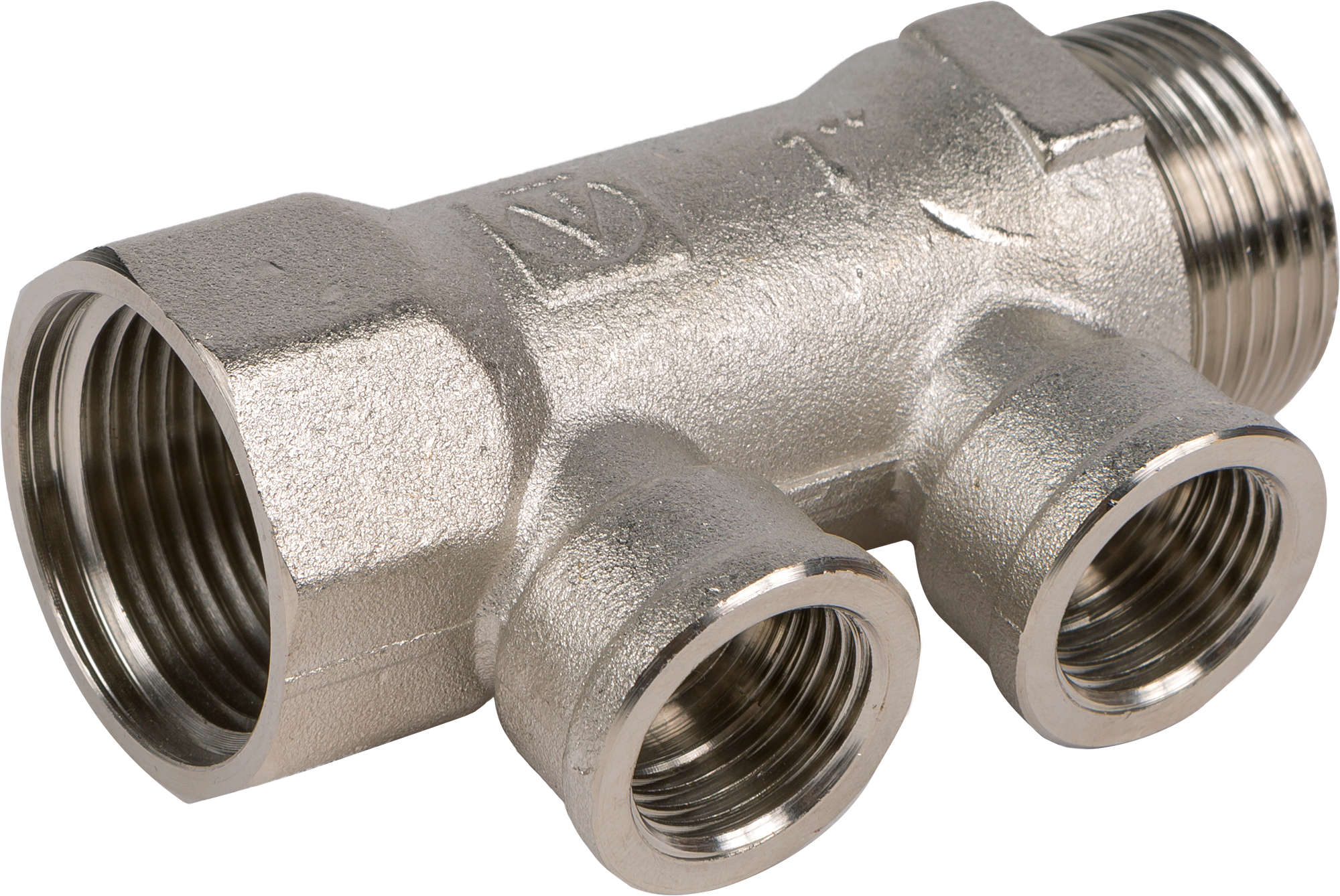 Изображение товара Коллектор с внутренней резьбой Valtec 2 выхода 1x1/2" для теплого пола