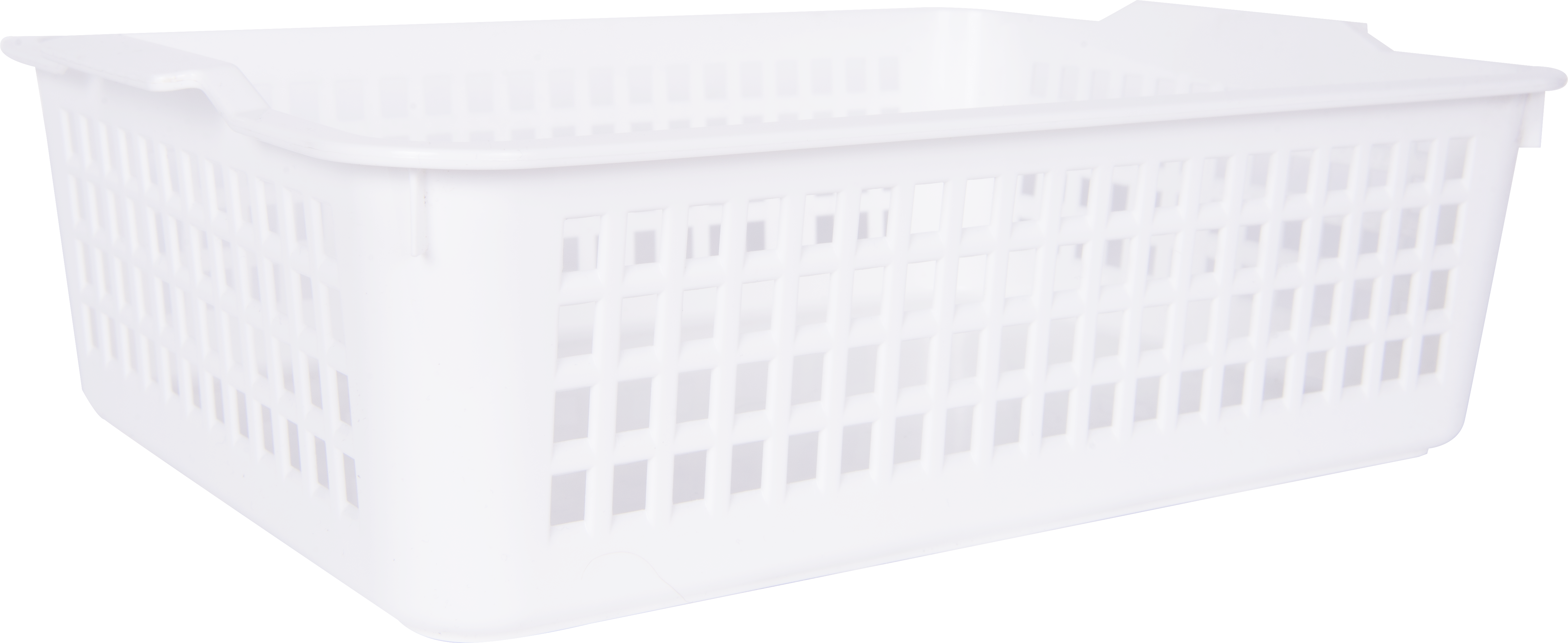 Изображение товара Корзинка универсальная 315x220x85 мм пластик цвет белый