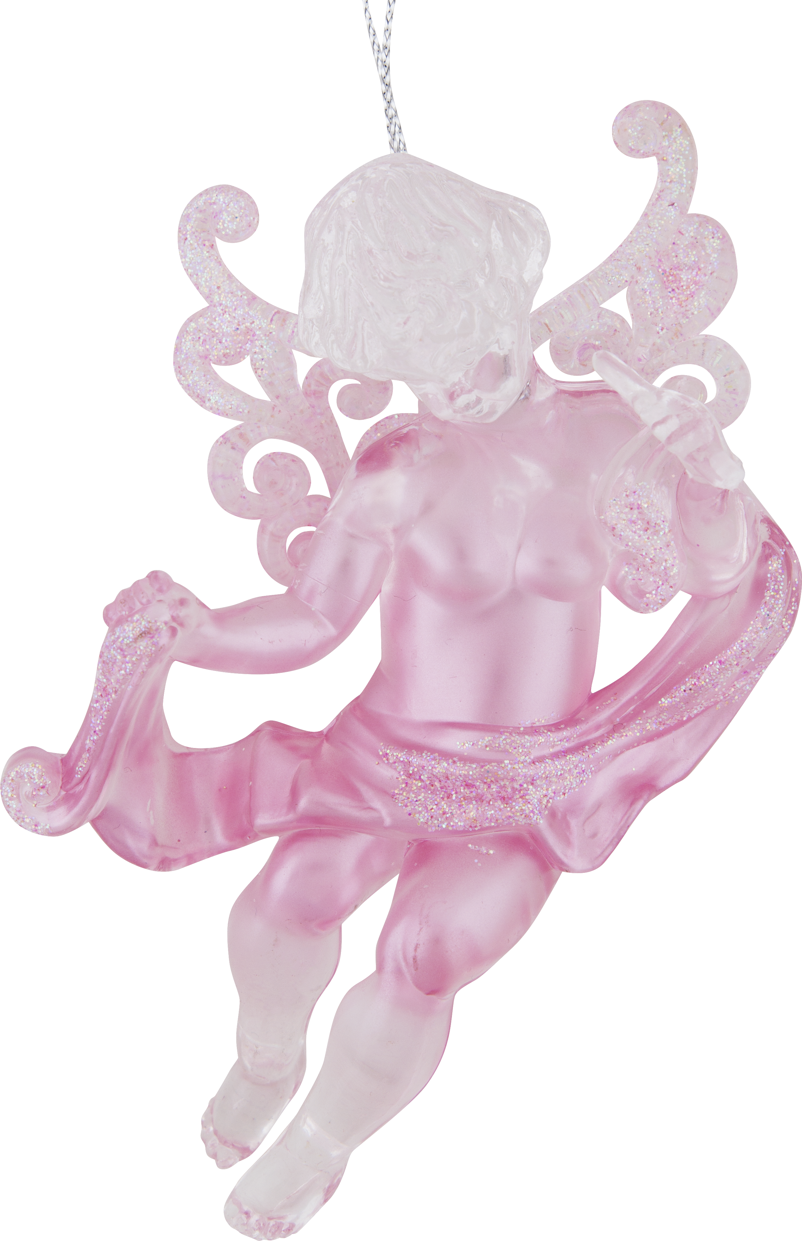 Изображение товара Украшение Ангелок ленточкой 10 метров для новогоднего декора