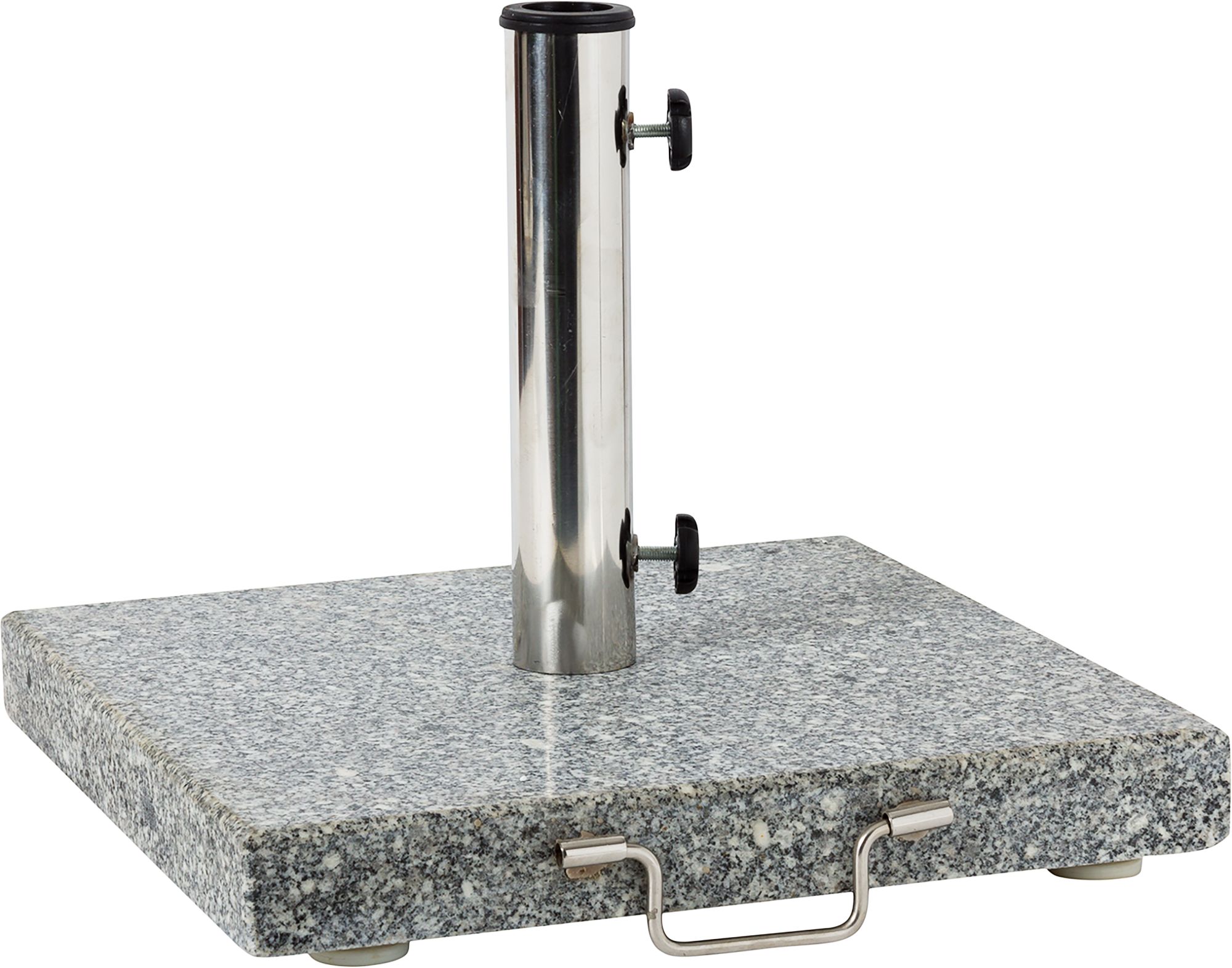 Изображение товара Подставка под зонт, гранит/нержавеющая сталь, 30 кг, серый