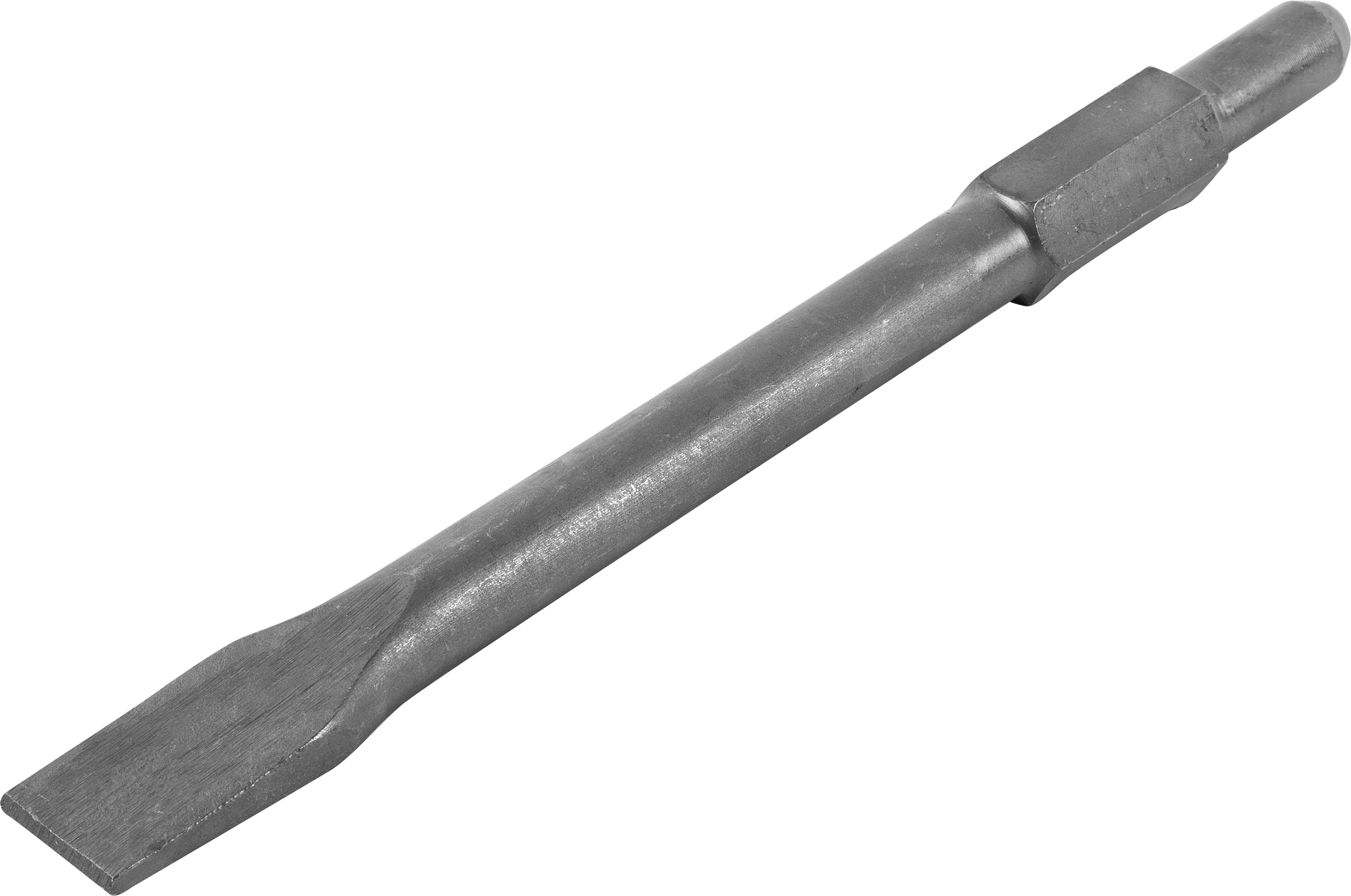 Изображение товара Долото для отбойного молотка HEX 30x380 мм - универсальное наконечник для бетона и кирпича