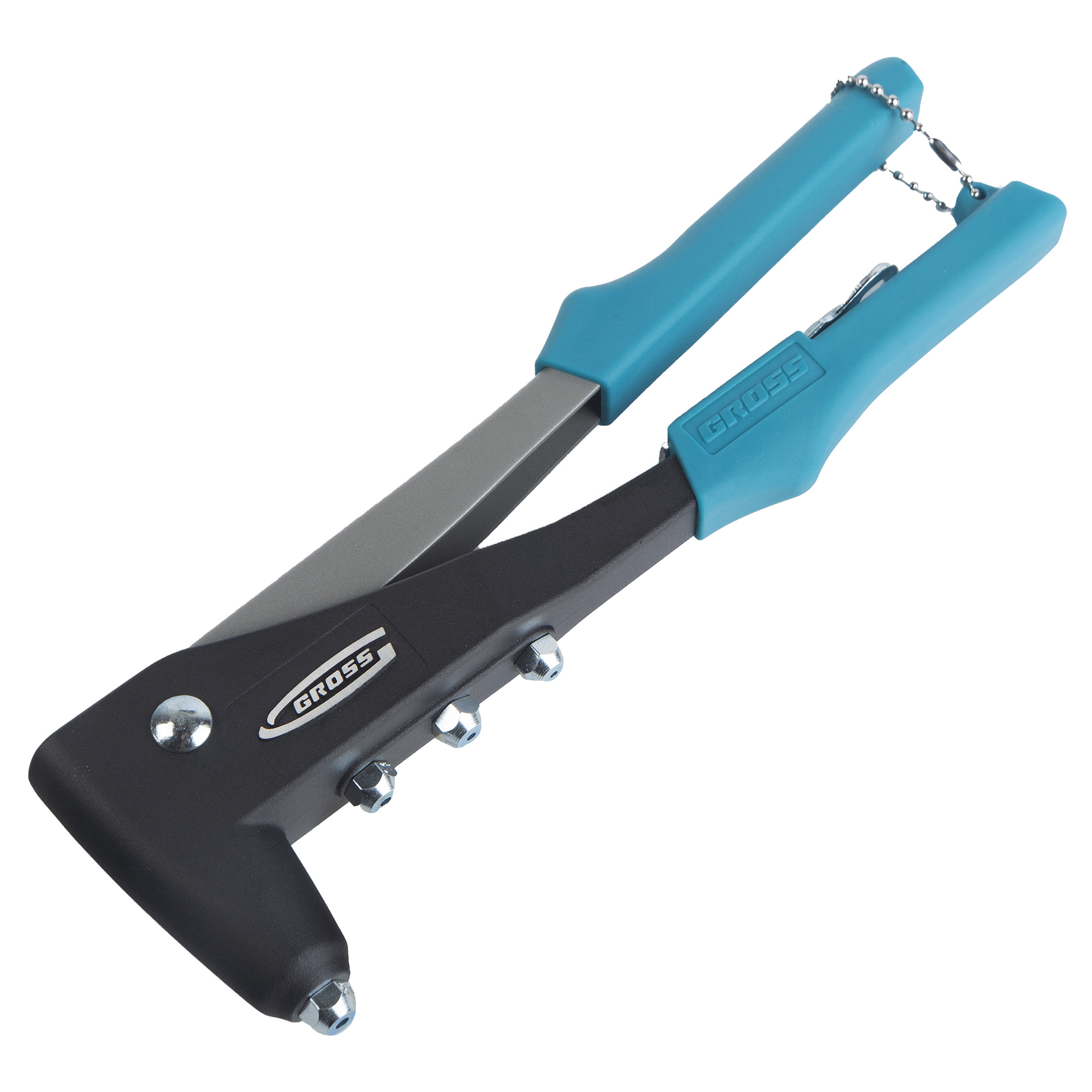 Изображение товара Заклёпочник Gross 285 мм с литым корпусом для работы с метала