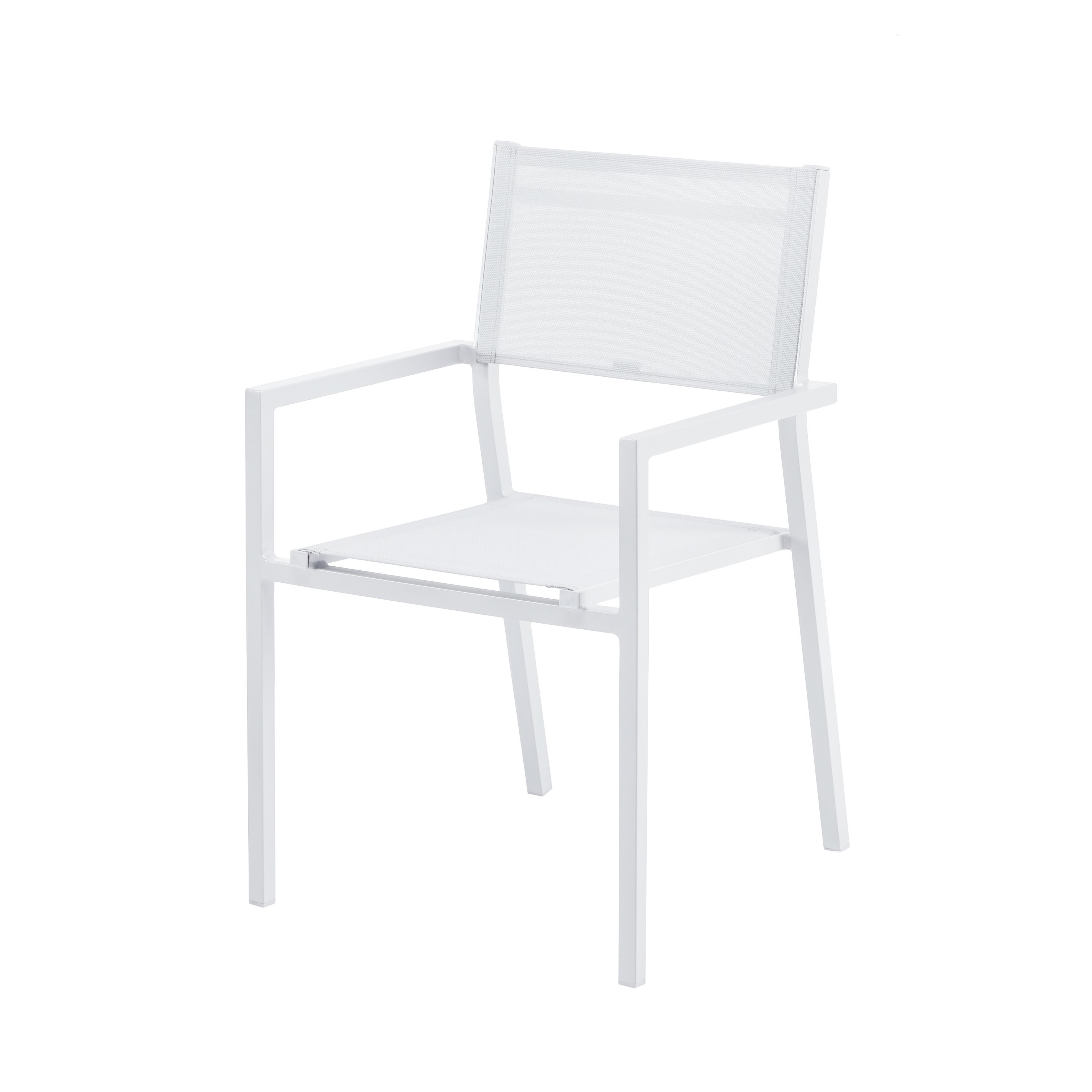 Изображение товара Кресло садовое Naterial Orion Alfa Светло-серое для террасы сада и веранды