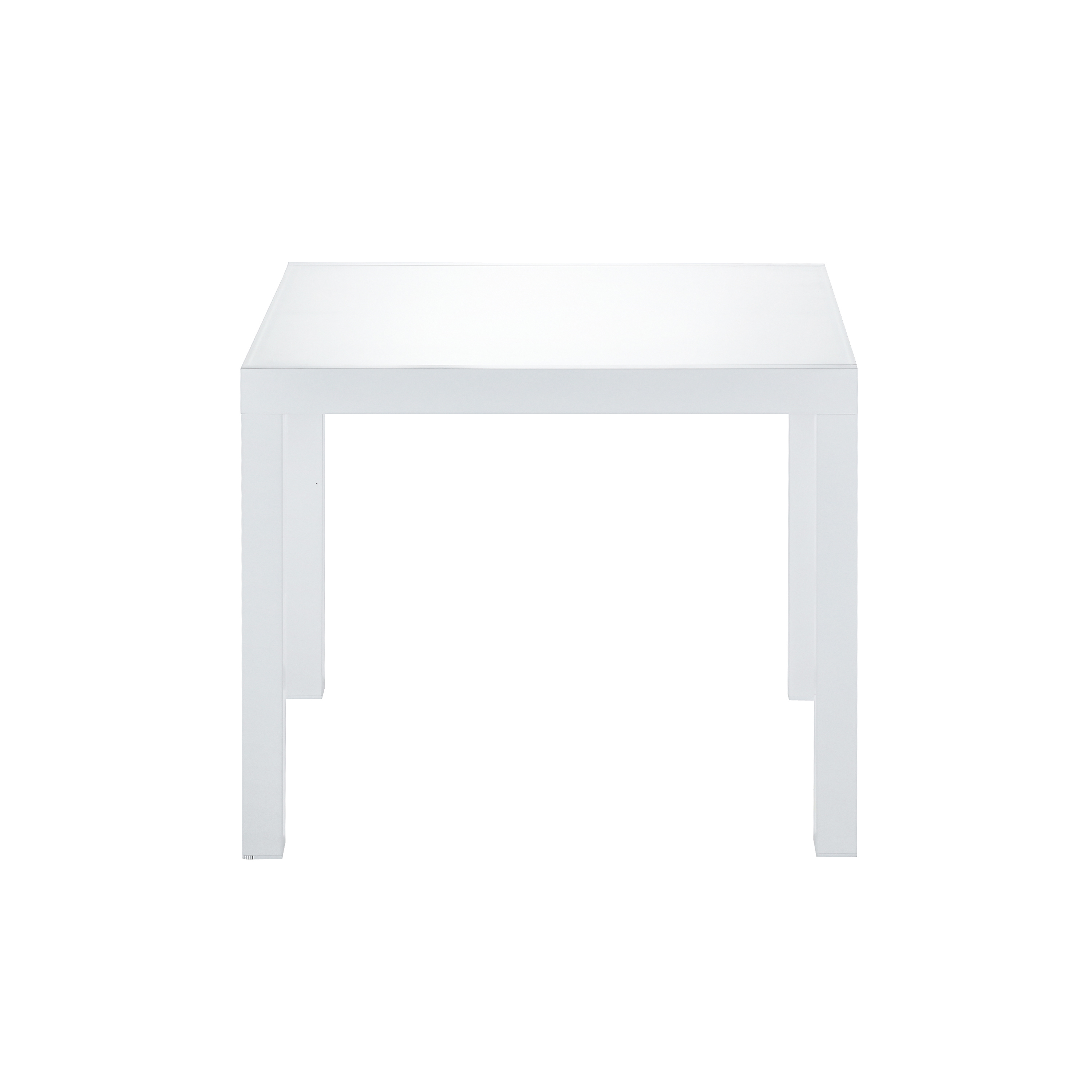 Изображение товара Раздвижной садовый стол Naterial Lyra Up&Down 90-160 см алюминий стекло белый