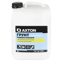 Изображение товара Акриловый универсальный грунт Axton 10 л - защита и подготовка поверхностей Изображение товара Акриловый универсальный грунт Axton 10 л - защита и подготовка поверхностей