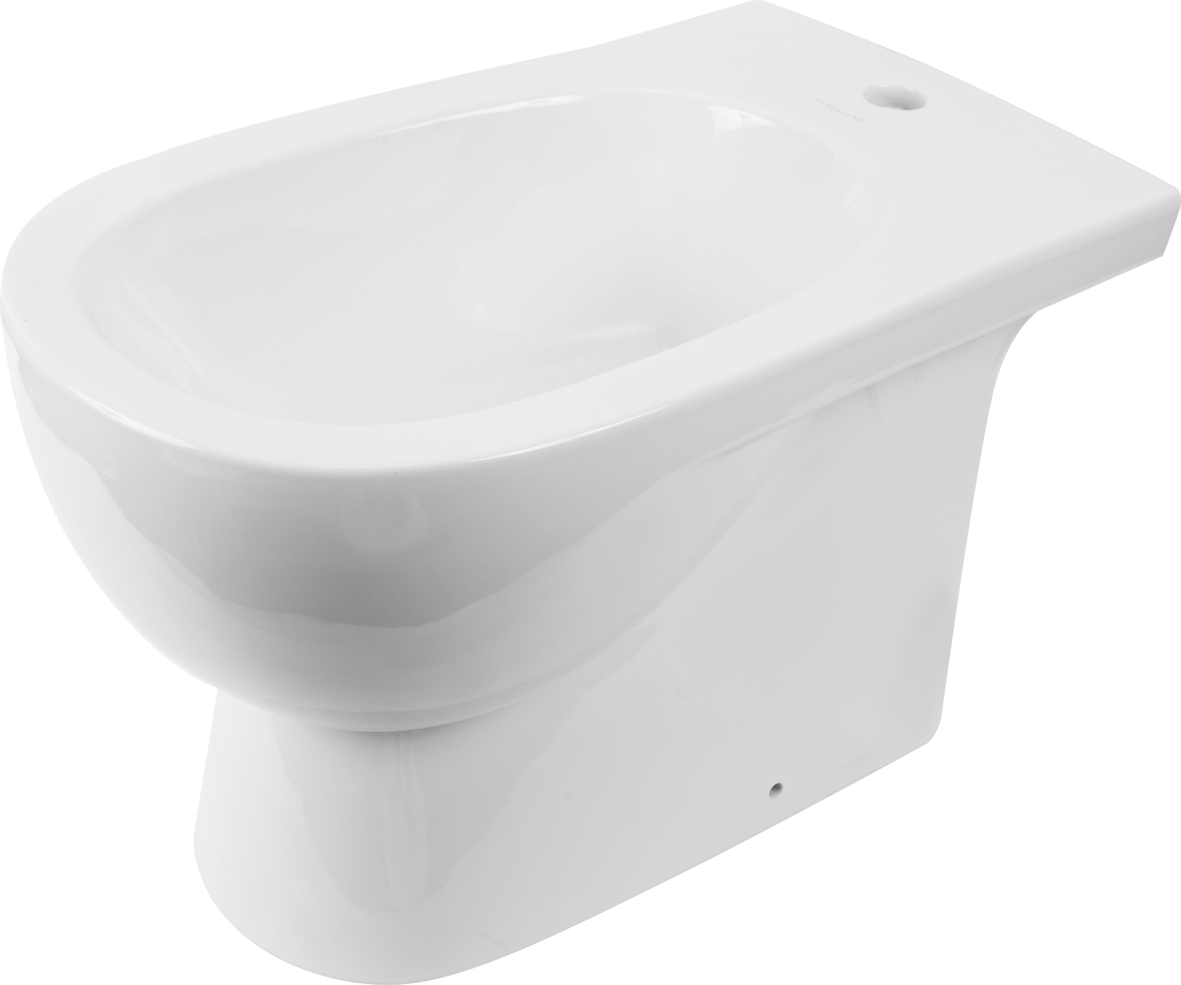 Изображение товара Биде напольное SANITA LUXE Blanc 60x39.3 см глянцевое для установки Россия