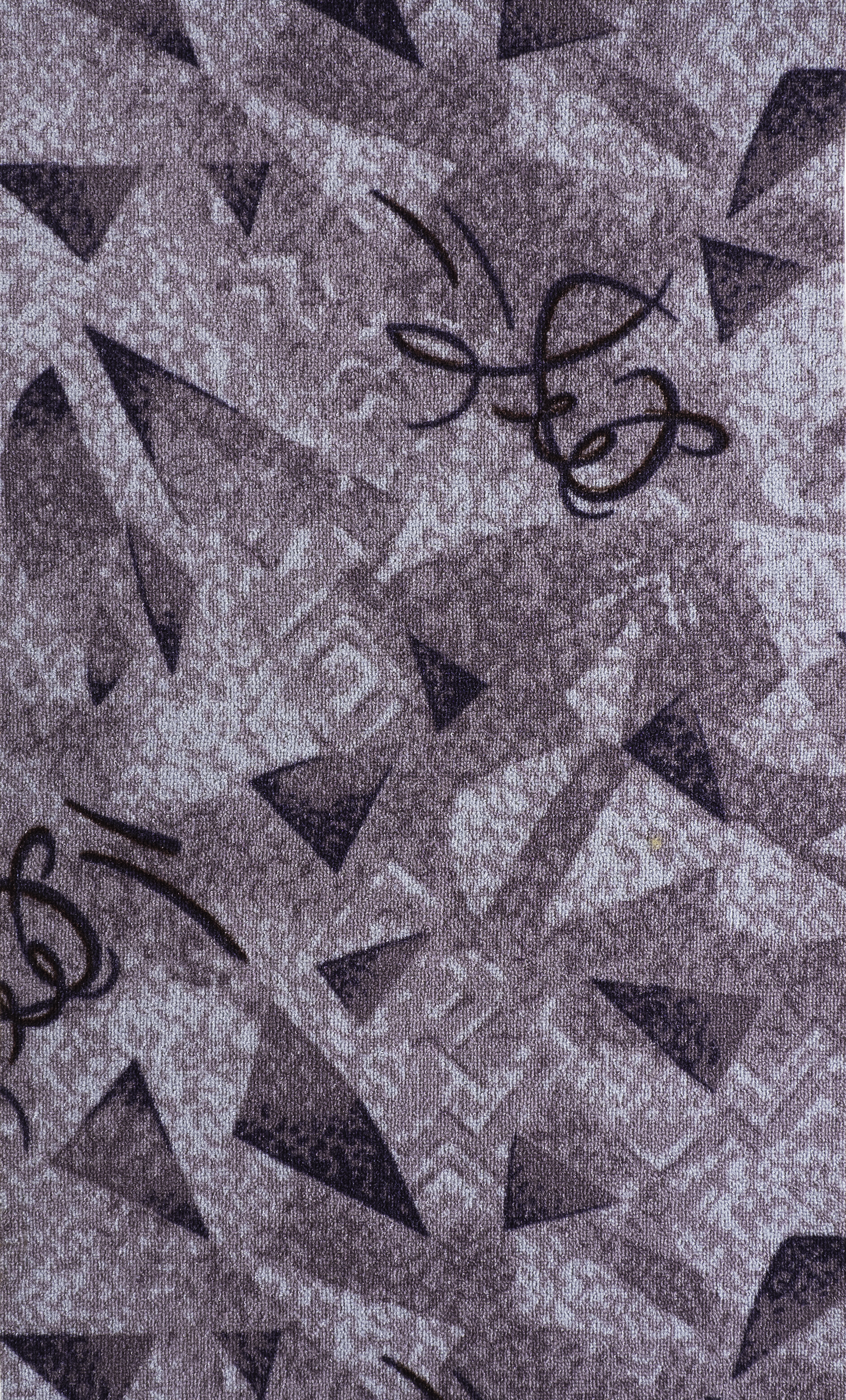 Изображение товара Ковровое покрытие Карамель 910 ворс короткий 3 м серый искусственный войлок