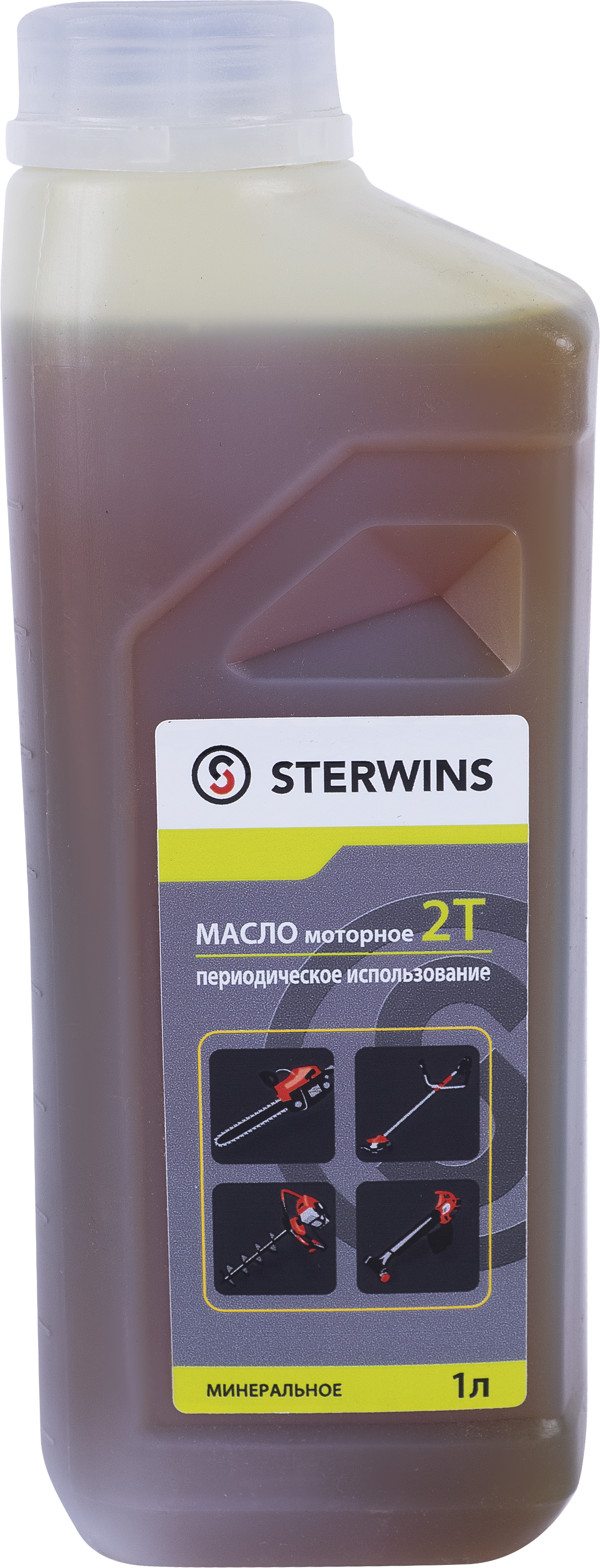 Изображение товара Масло моторное Sterwins 2T минеральное для двигателей 1л