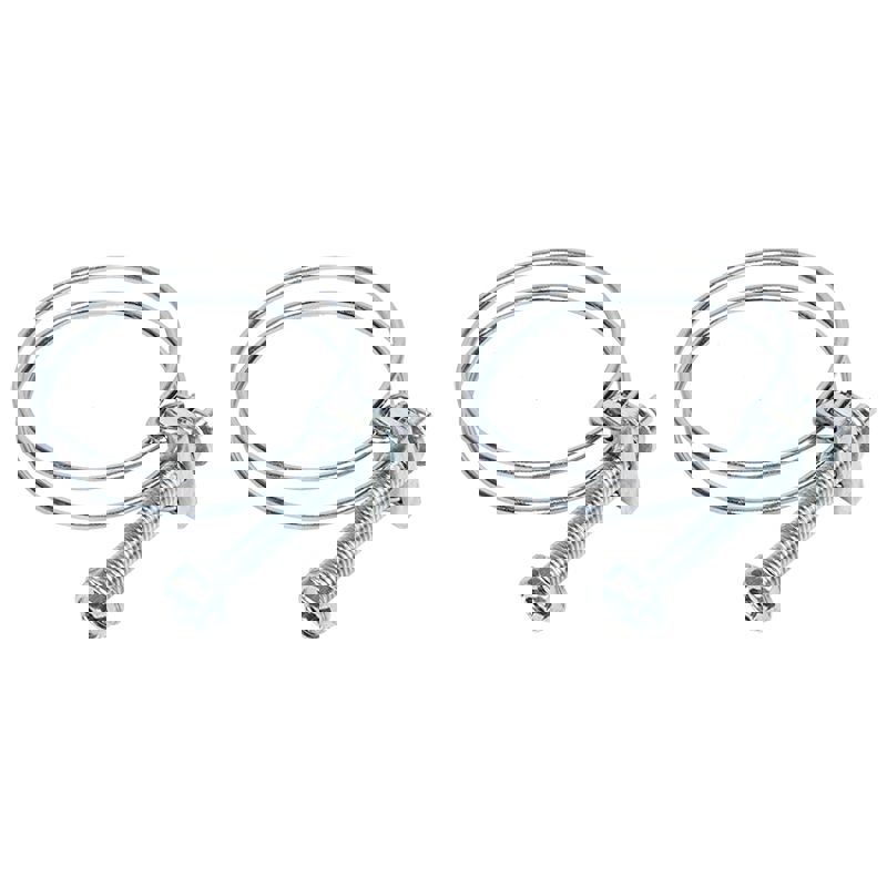 Изображение товара Хомут двойной стальной 40 мм, 2 шт.