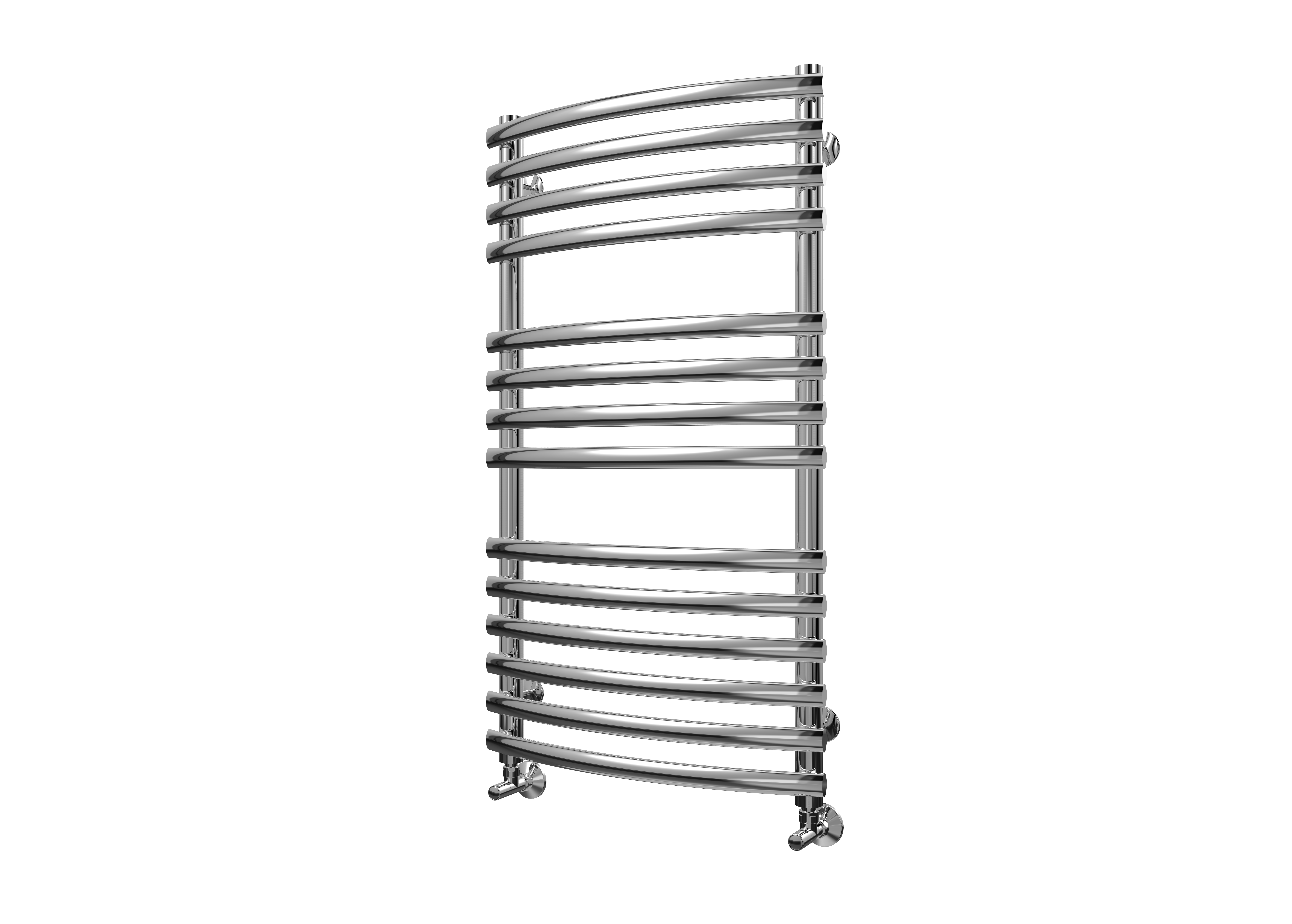 Изображение товара Полотенцесушитель водяной Пегас П14 100x51 см, нержавеющая сталь, 1"