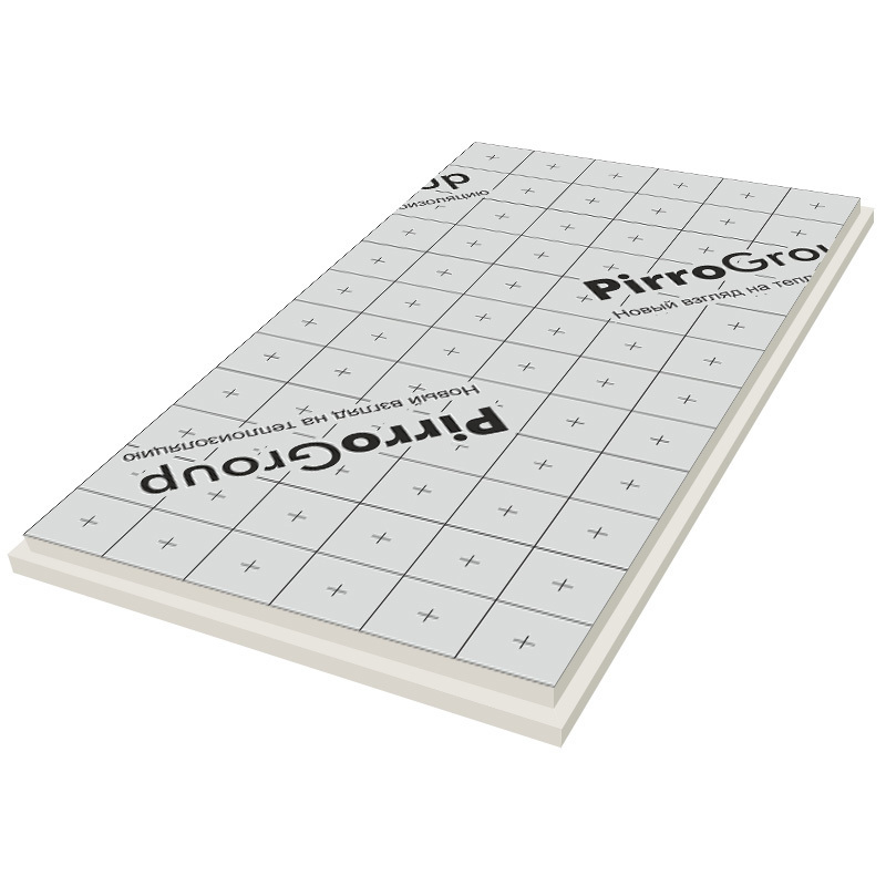 Изображение товара Теплоизоляционная PIR-плита 50 мм PIRROGROUP Universal 585x1185 мм 0.693 м²