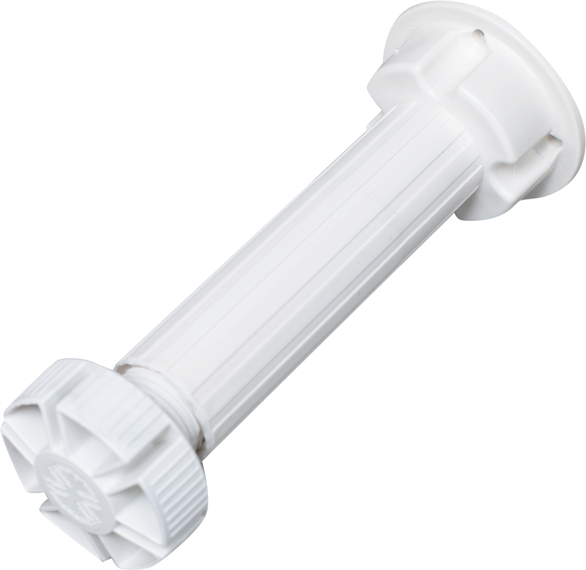 Изображение товара LEMAX Ножки мебельные круглый белый 15 см, 4 шт